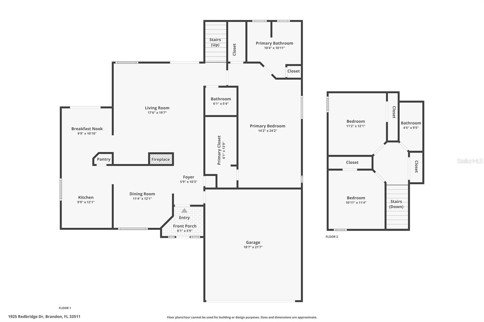 1925 REDBRIDGE DR, BRANDON, FL, 33511