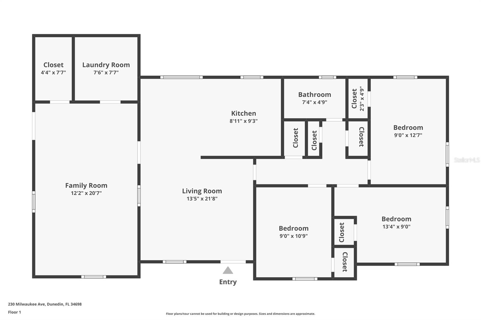 230 MILWAUKEE AVE, DUNEDIN, FL, 34698