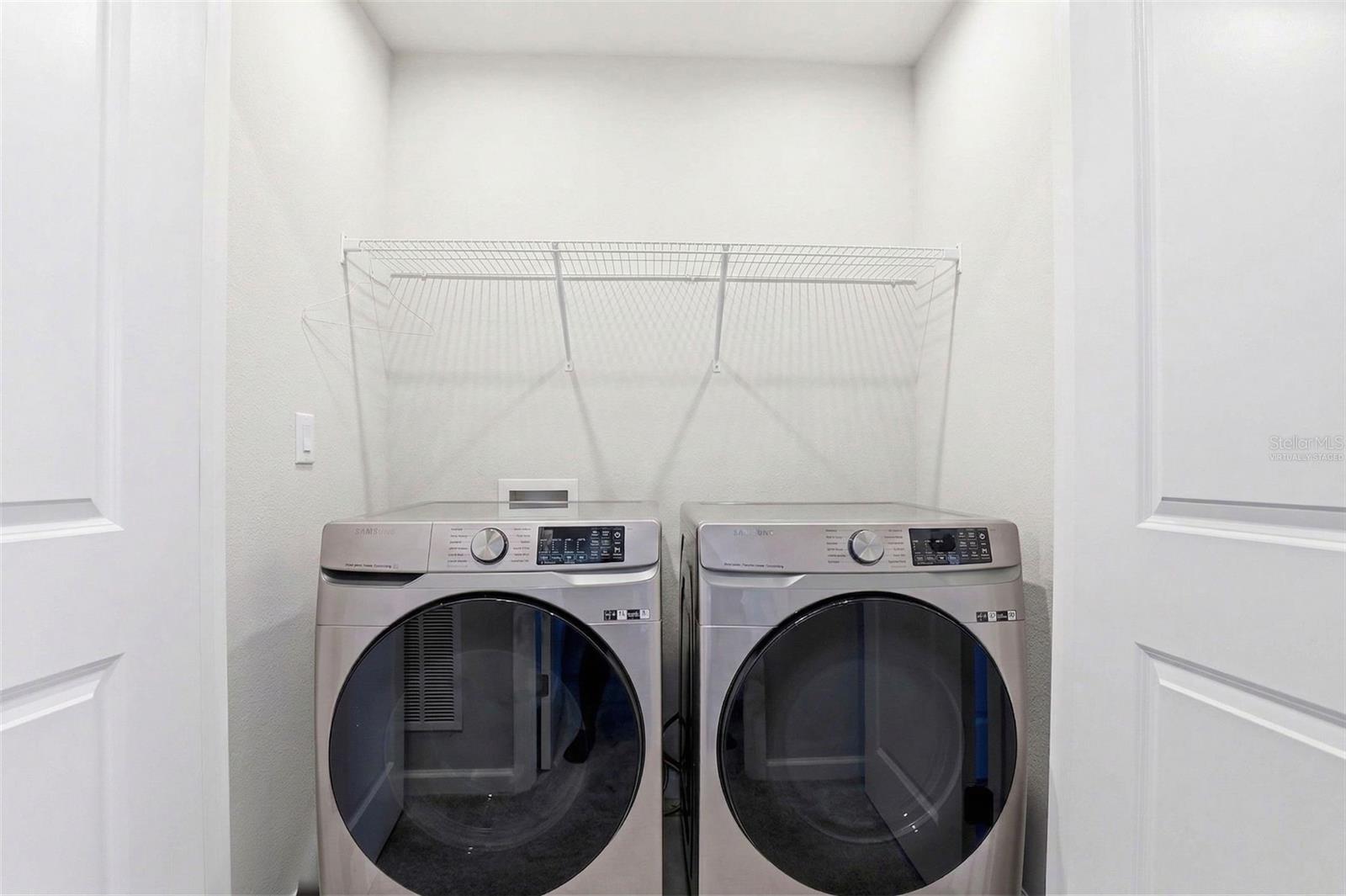 Virtually Staged-Laundry Room