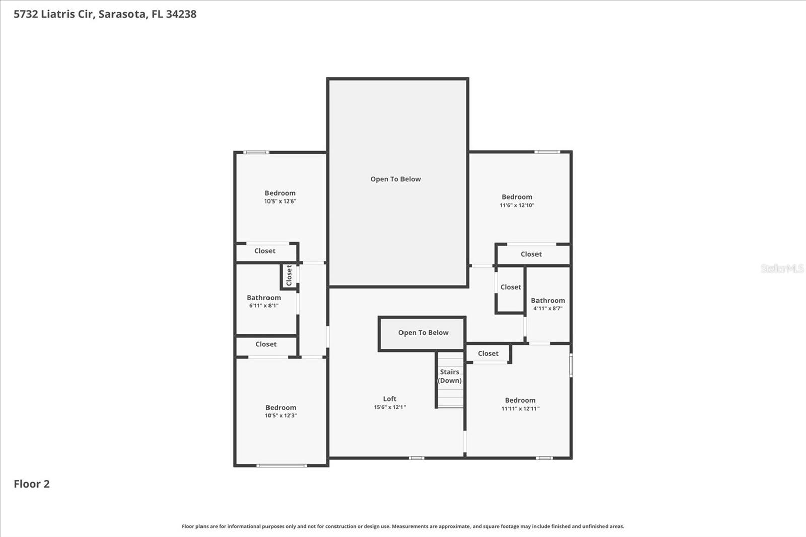 5732 LIATRIS CIR, SARASOTA, FL, 34238