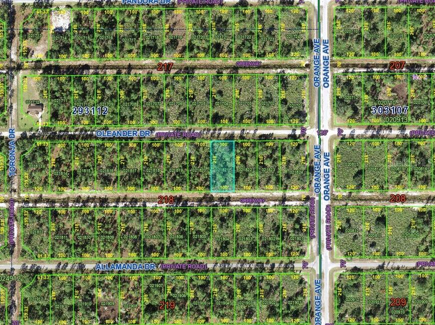 0 OLEANDER DR, INDIAN LAKE ESTATES, FL, 33855