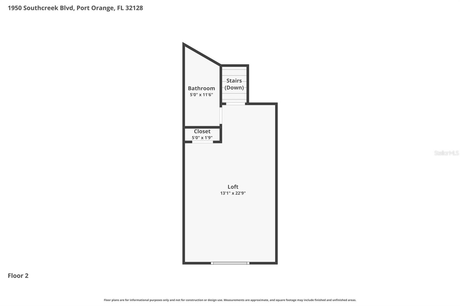 1950 SOUTHCREEK BLVD, PORT ORANGE, FL, 32128