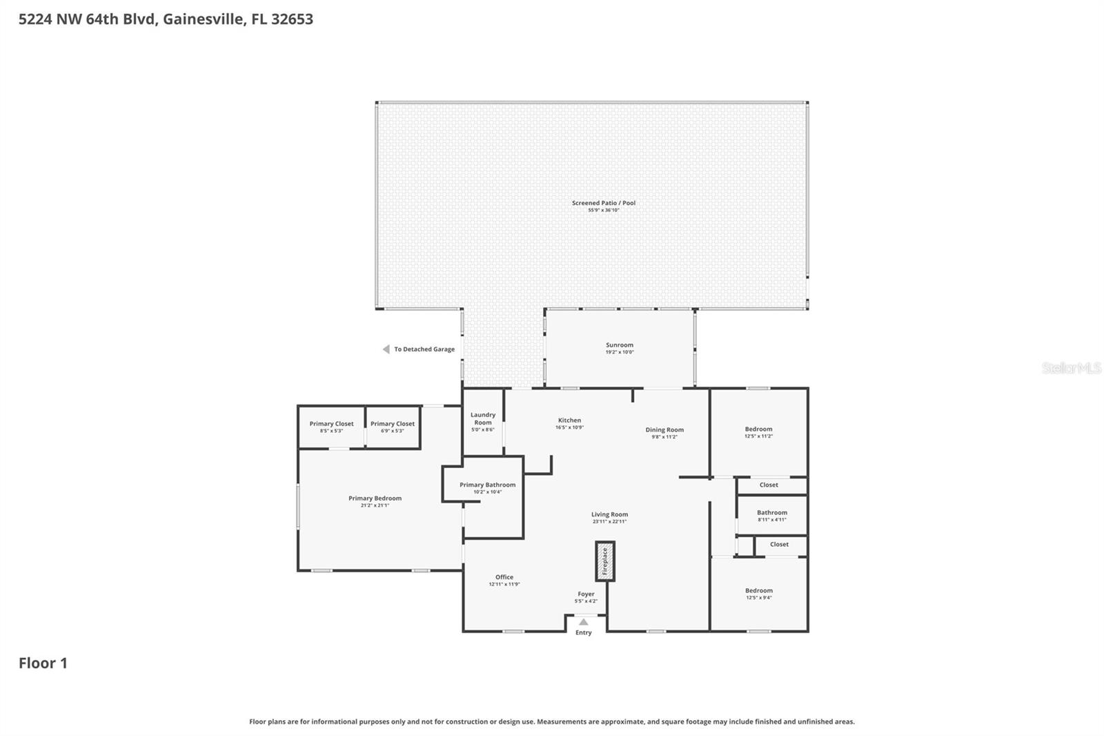 5224 NW 64TH BLVD, GAINESVILLE, FL, 32653