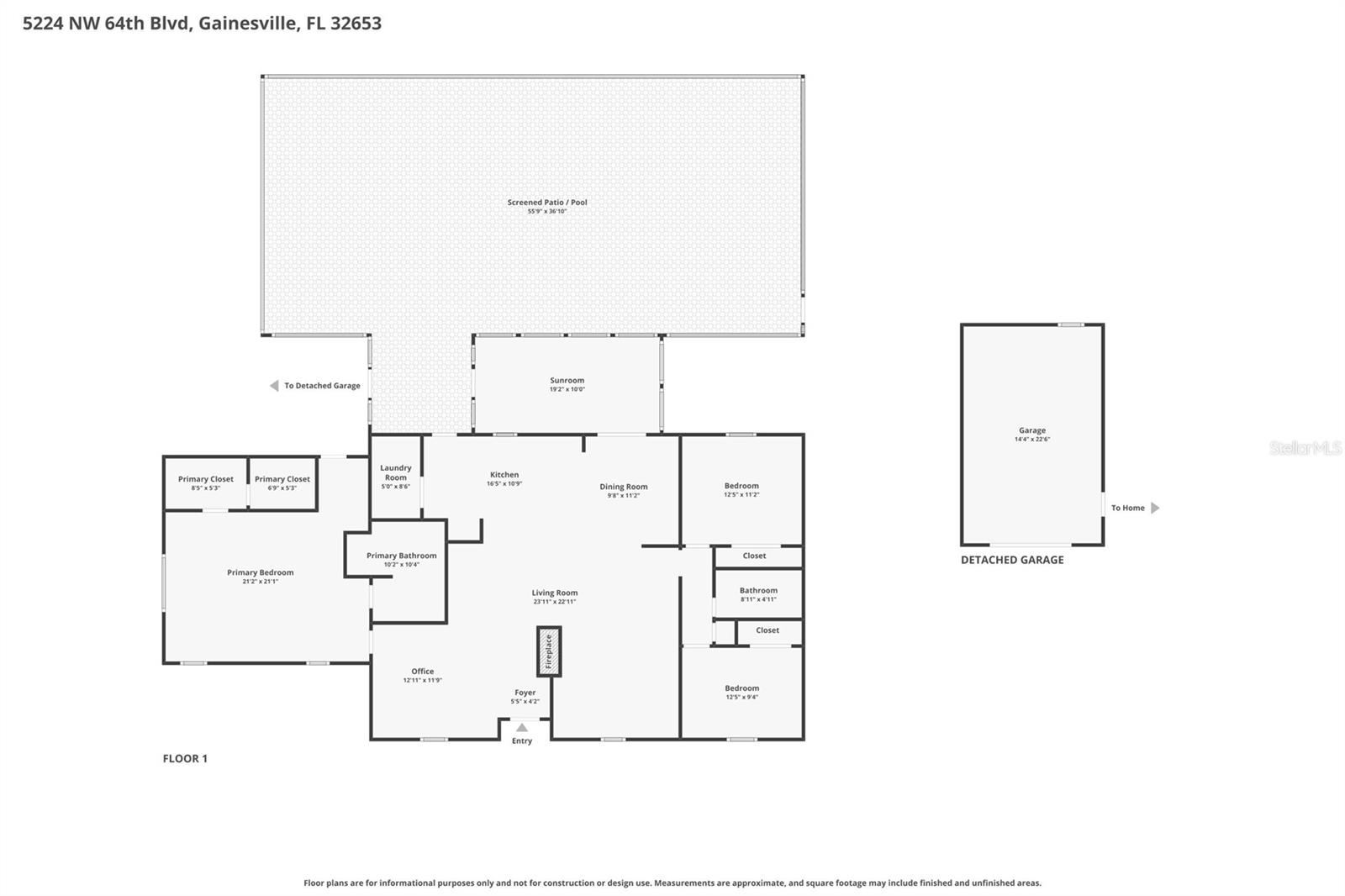 5224 NW 64TH BLVD, GAINESVILLE, FL, 32653