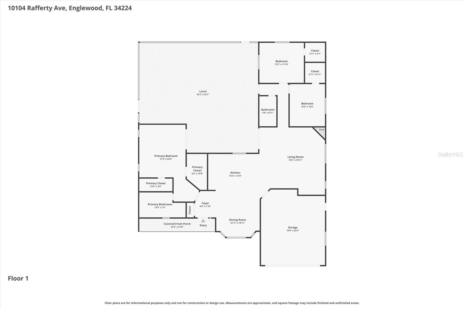 10104 RAFFERTY AVE, ENGLEWOOD, FL, 34224