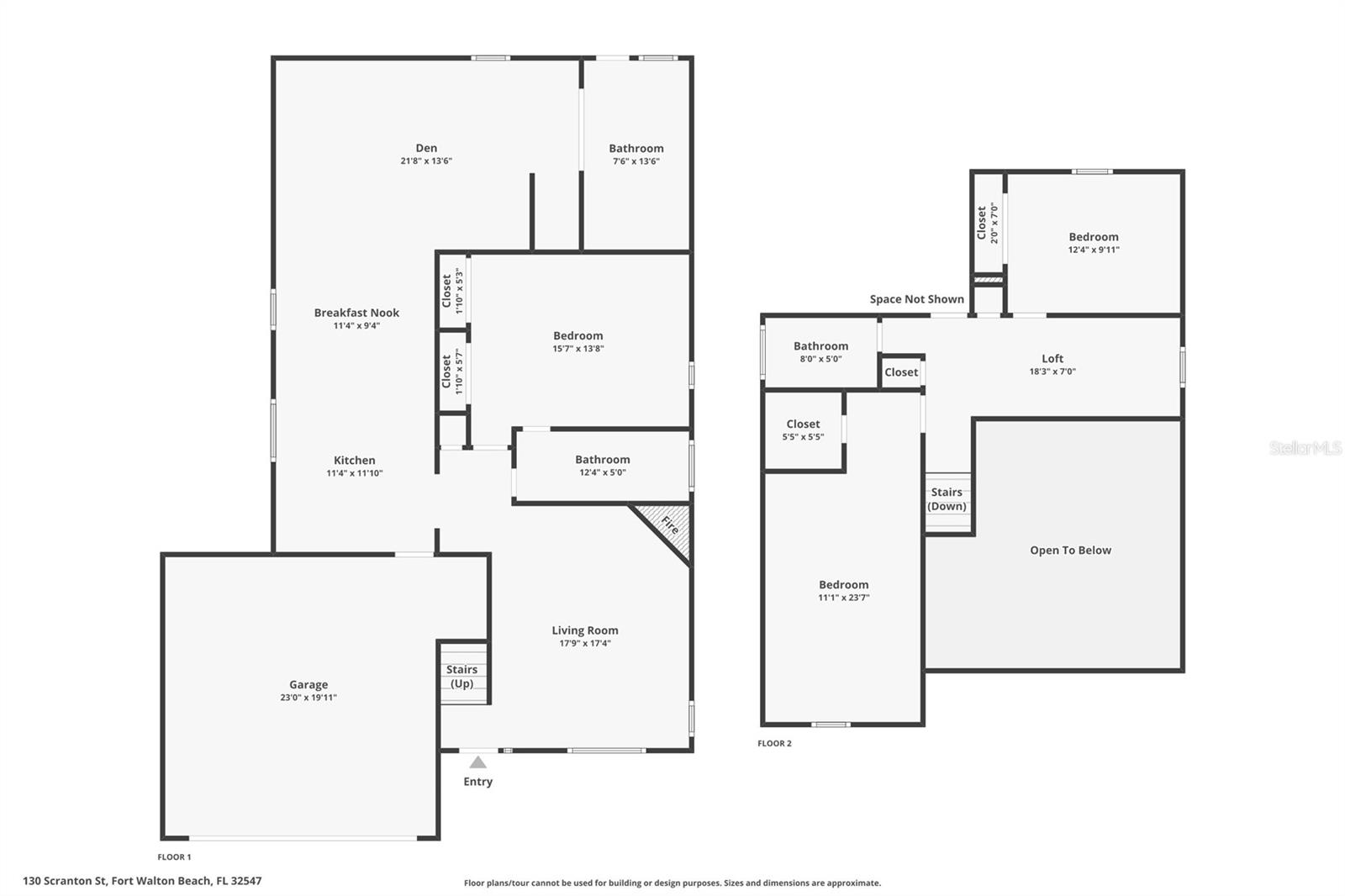 130 SCRANTON ST, FORT WALTON BEACH, FL, 32547
