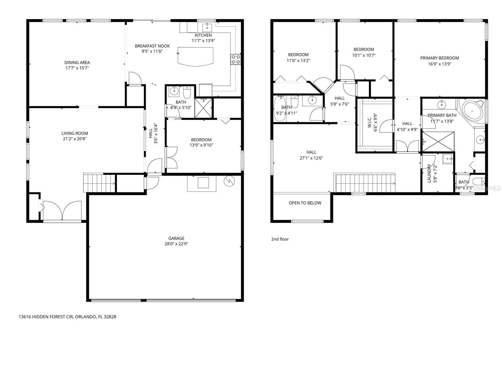 13616 HIDDEN FOREST CIR, ORLANDO, FL, 32828