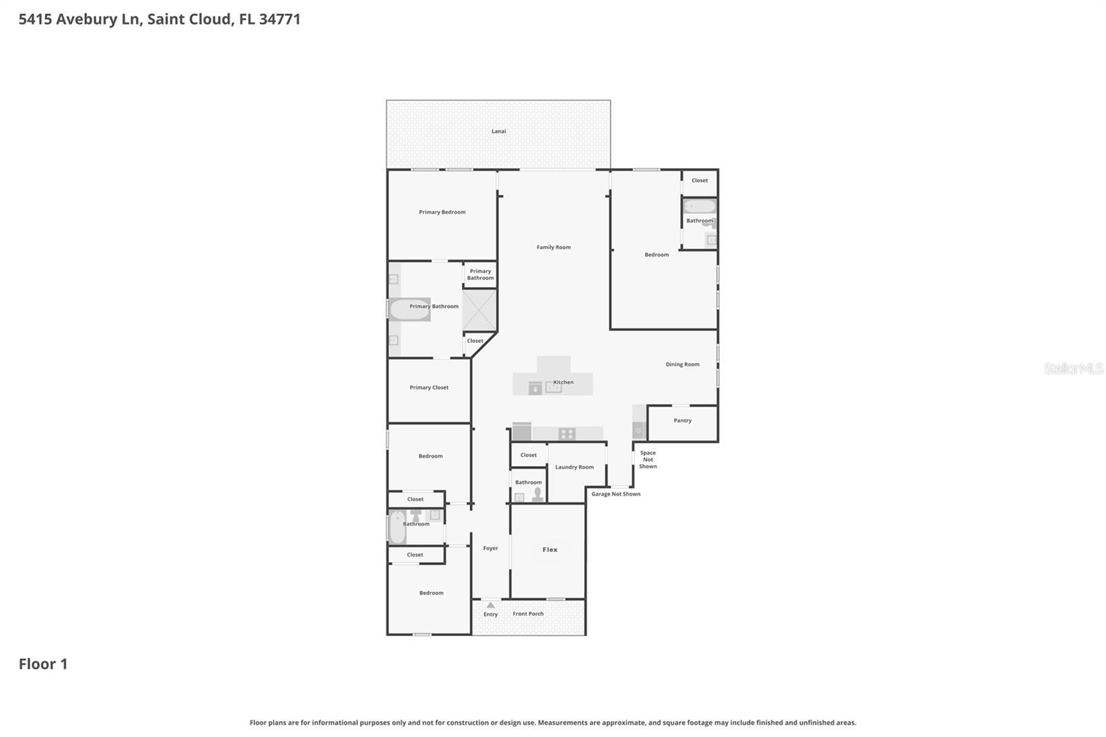 5415 AVEBURY LN, ST CLOUD, FL, 34771