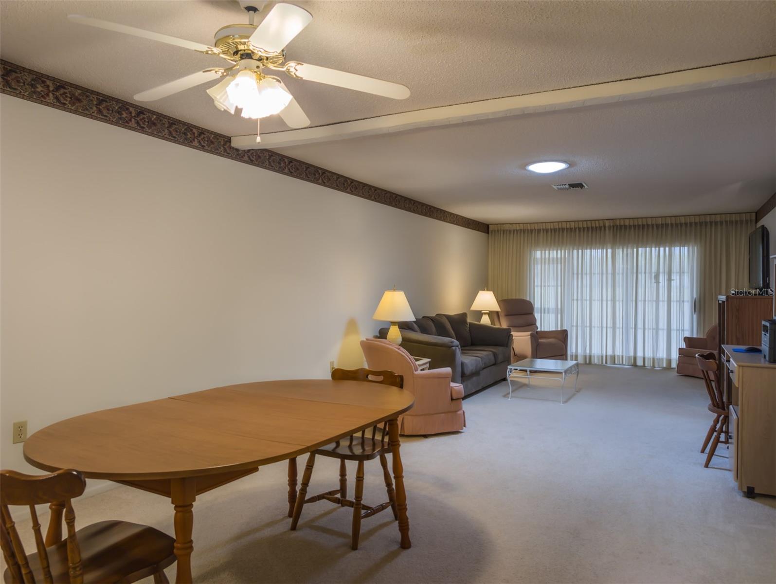 Long shot of great room