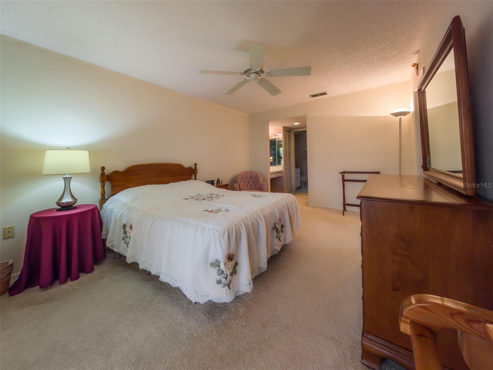 Master bedroom could have a king sized bed