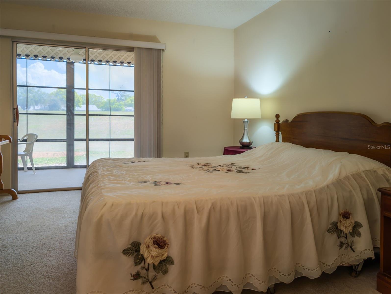 Primary bath has make up desk