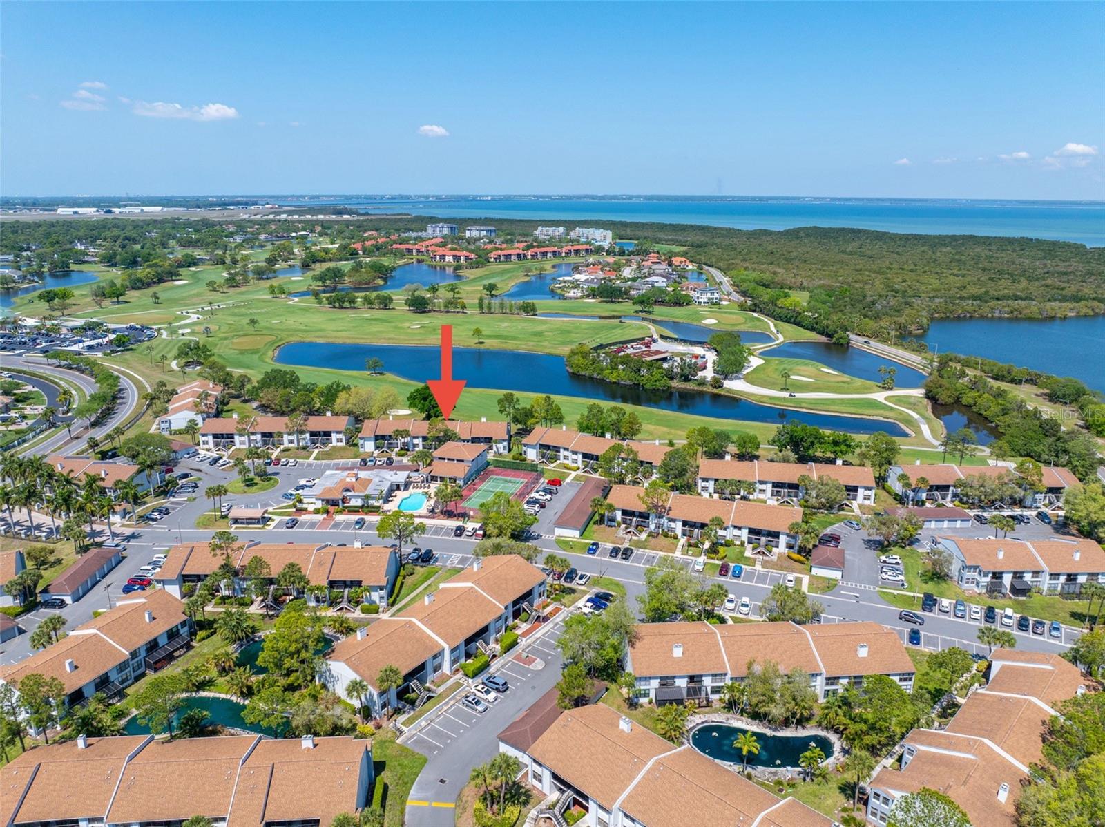 Nice to be the Units facing the Golf Course!