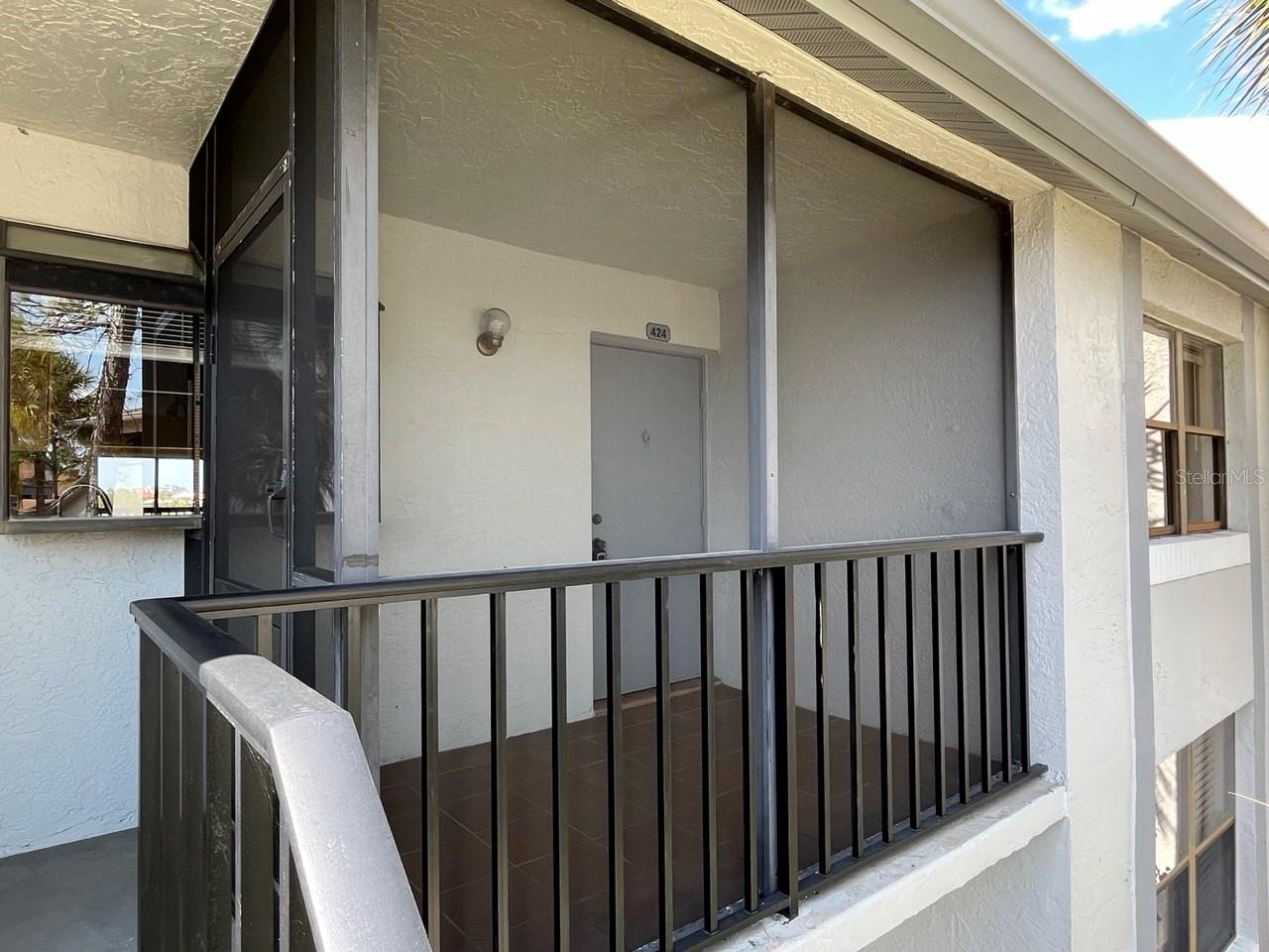 Brand New Screens on Enclosed Porch