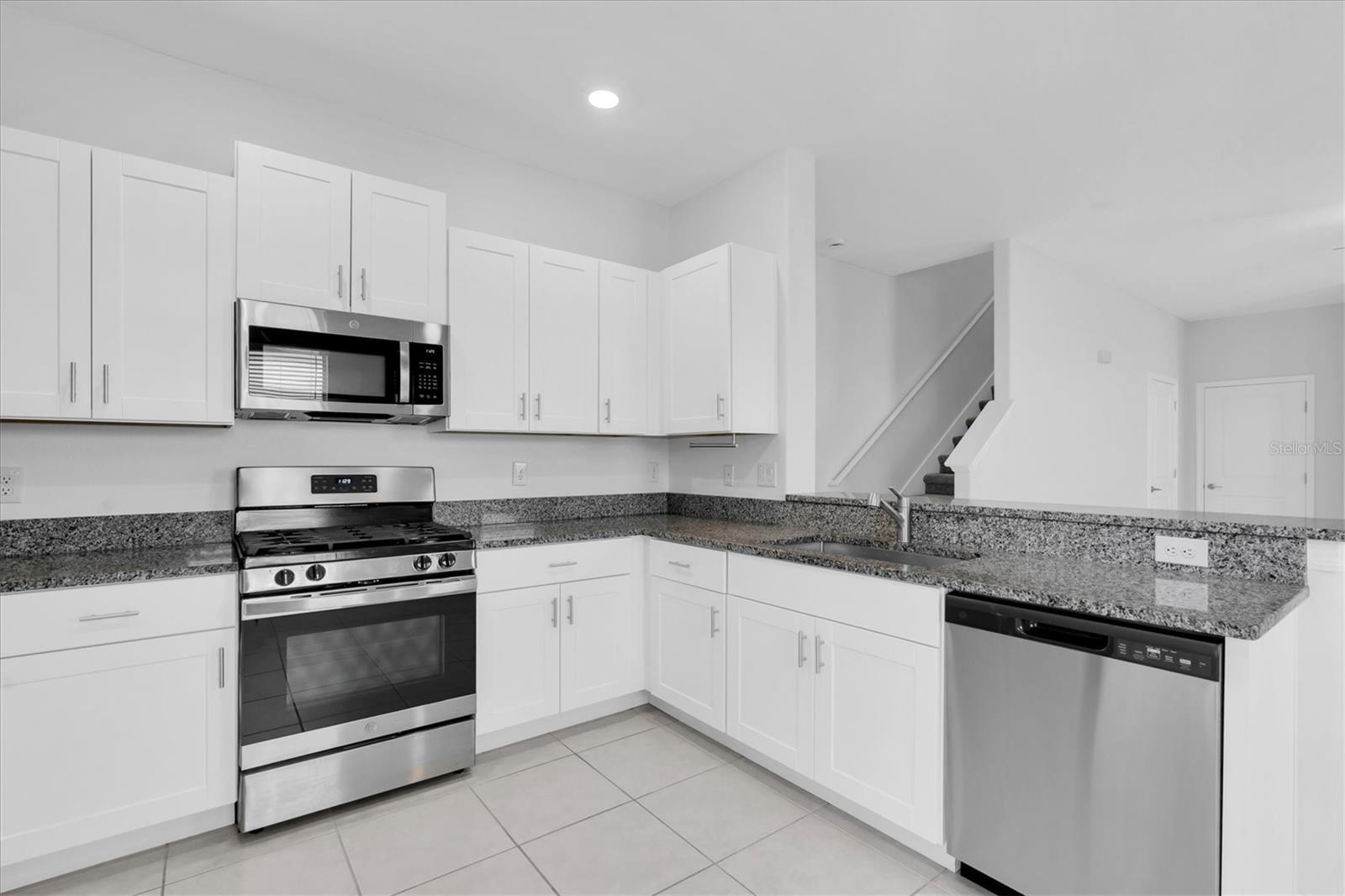 Kitchen with lots of storage
