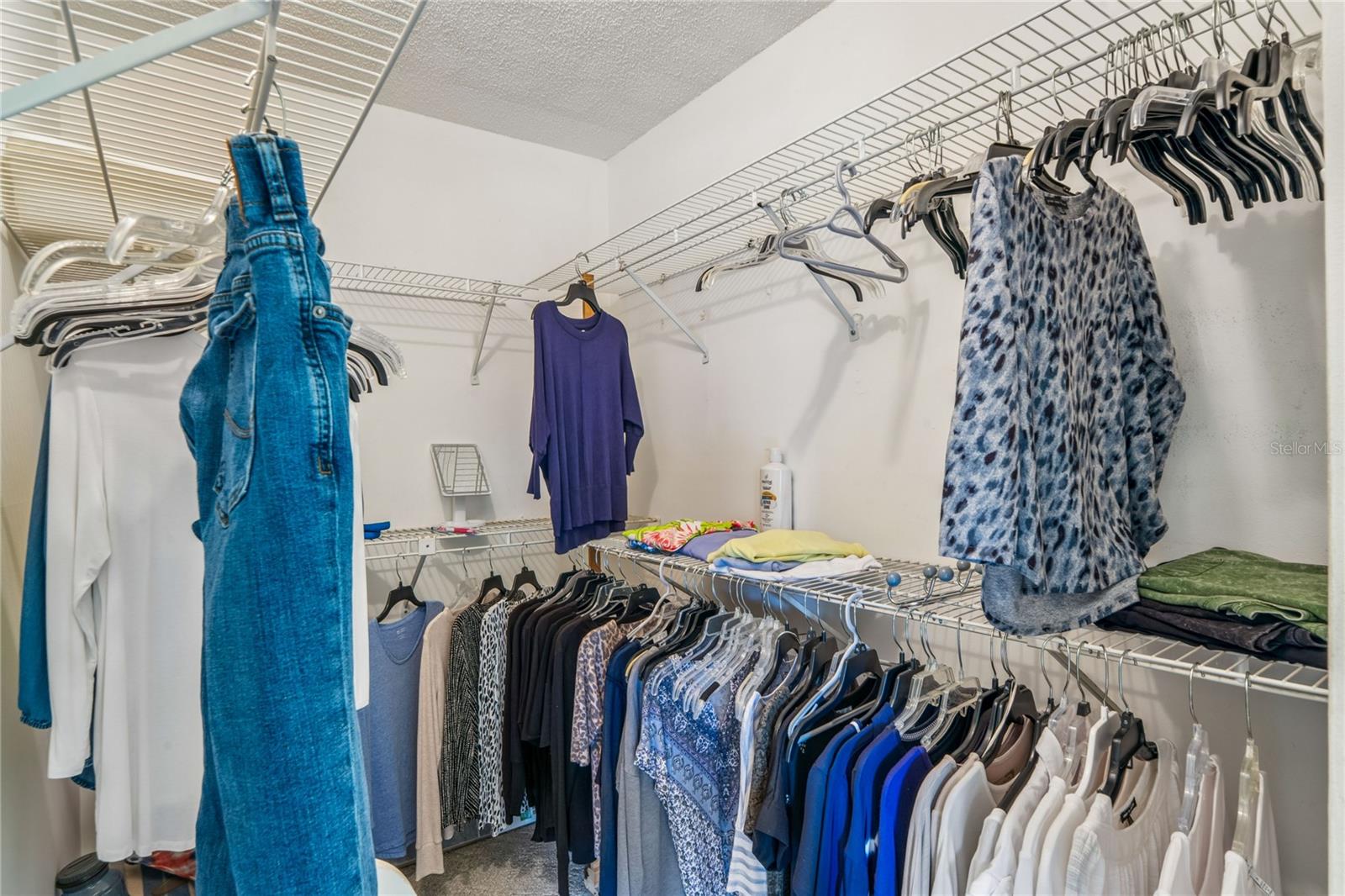 Large walk in closet