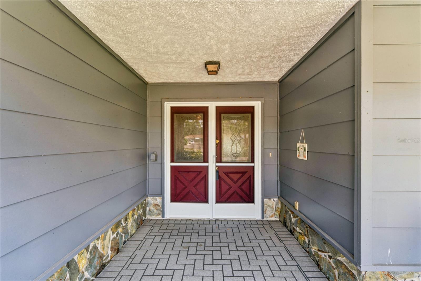 Double entry front door