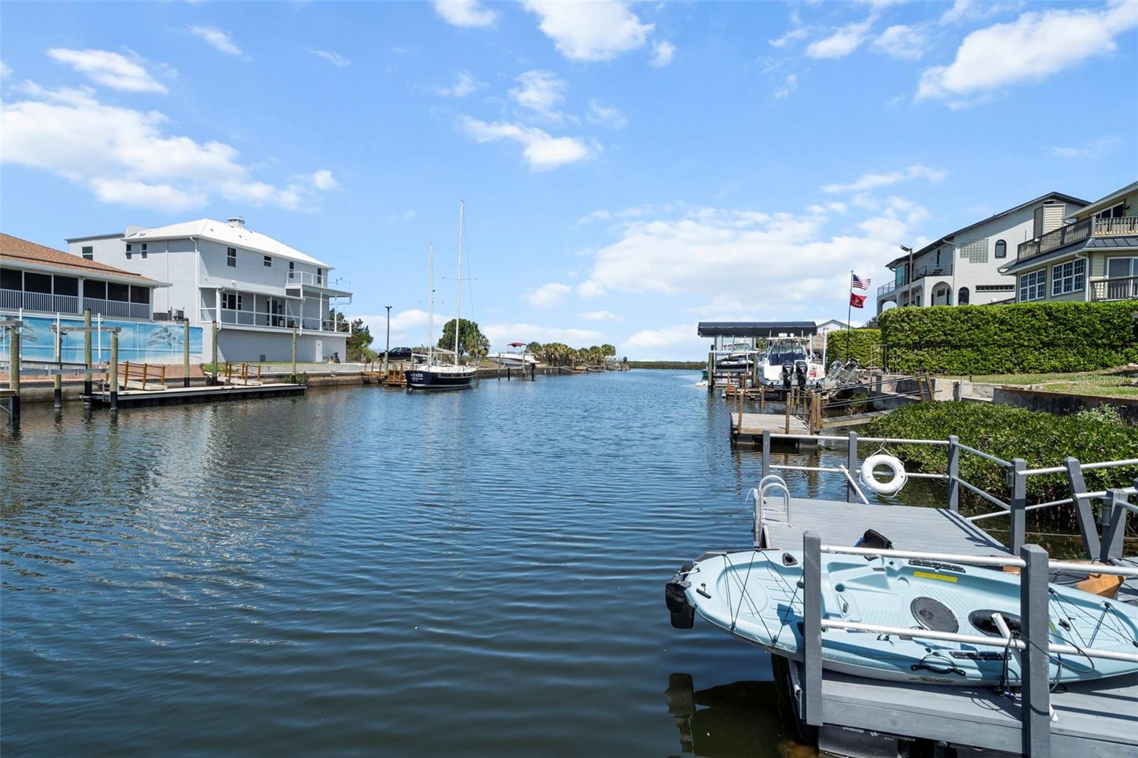 8 Houses From the Open Channel