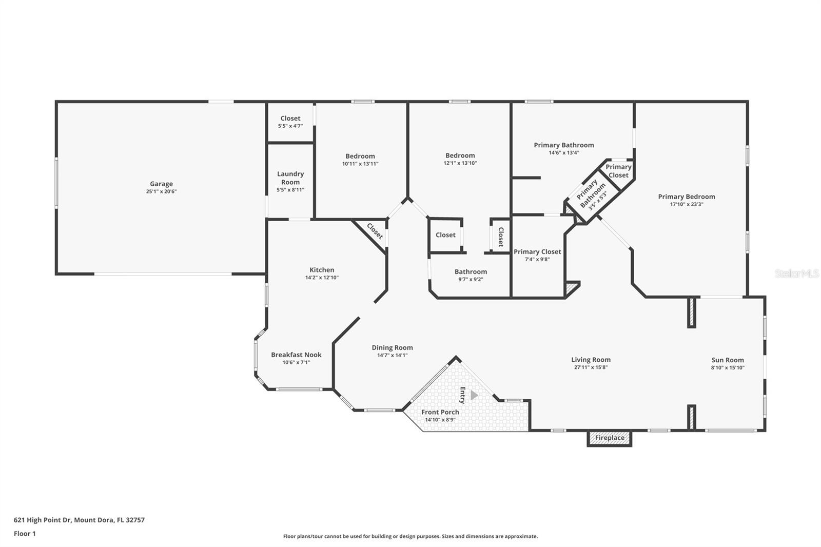 621 HIGH POINT DR, MOUNT DORA, FL, 32757