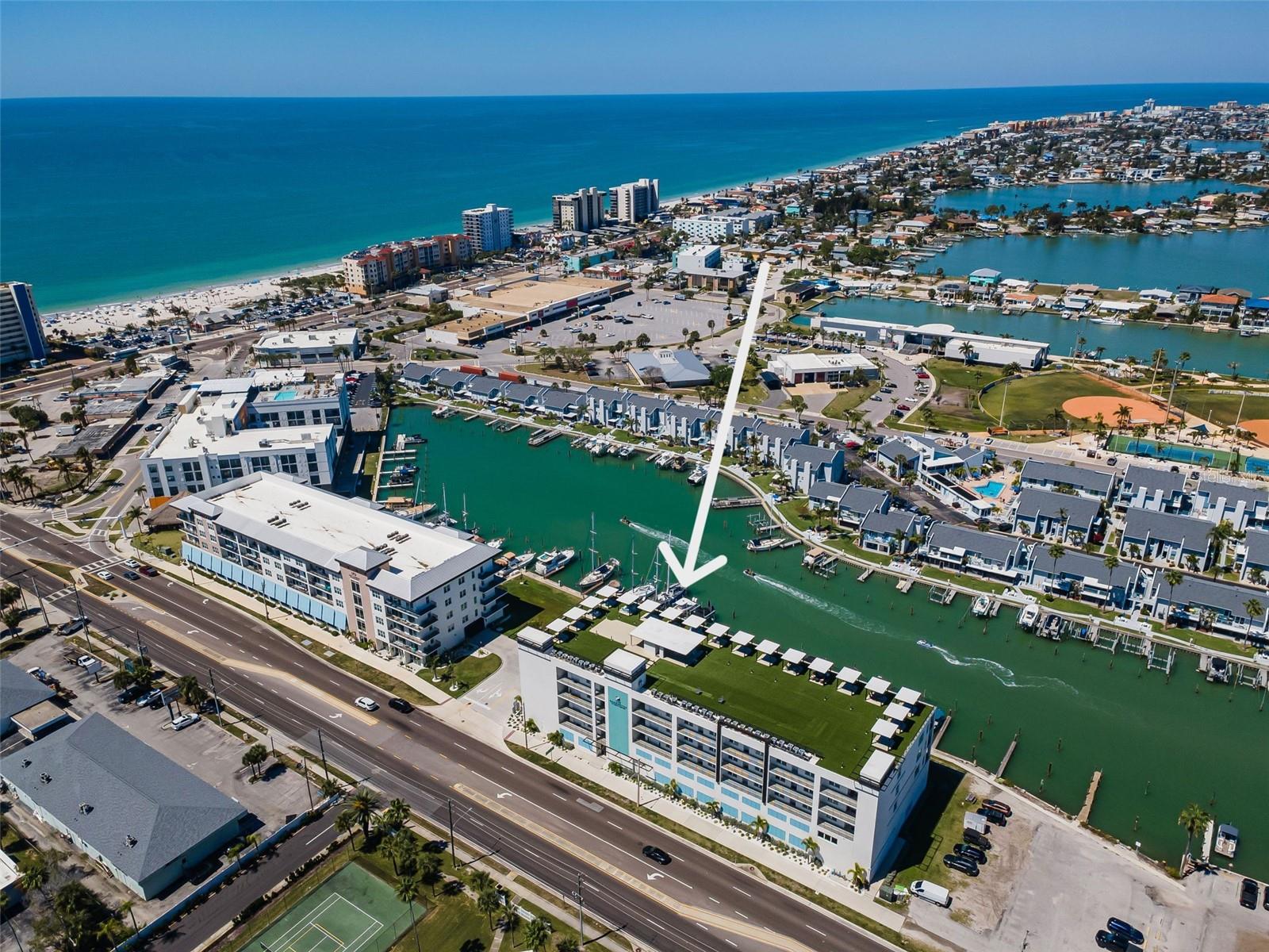 Located just blocks to the sugary sands of Madeira Beach!
