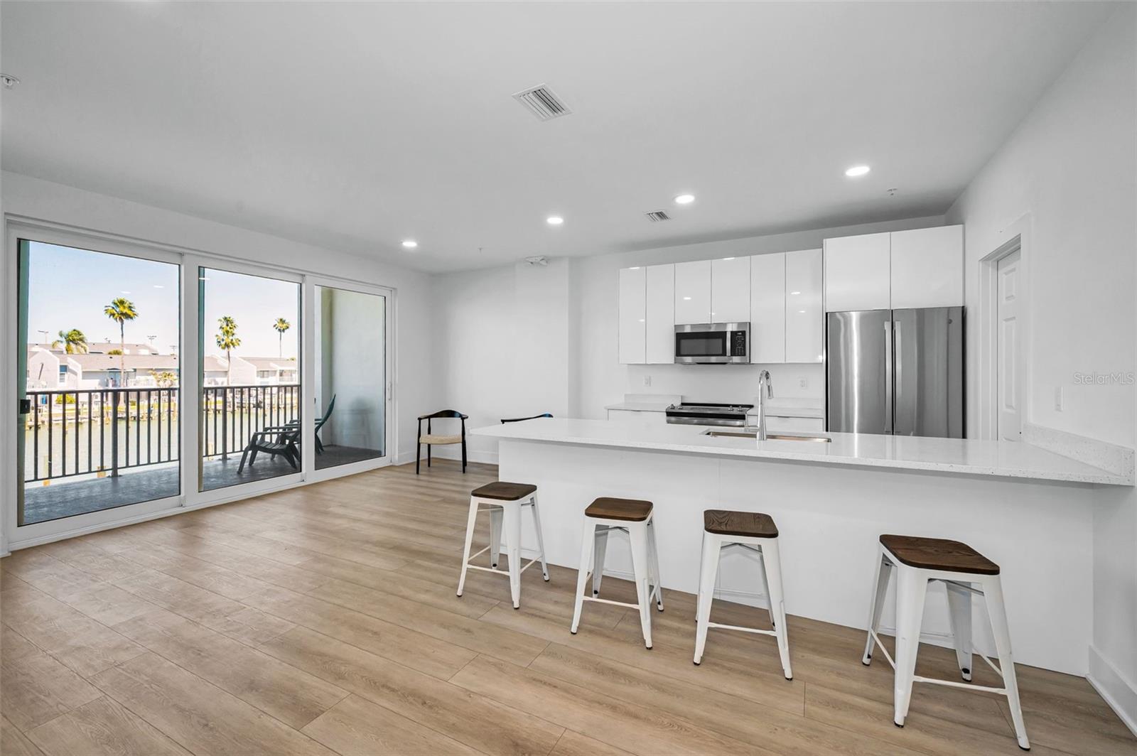 Beautifully appointed waterfront clubhouse for gatherings and events center with a full Kitchen