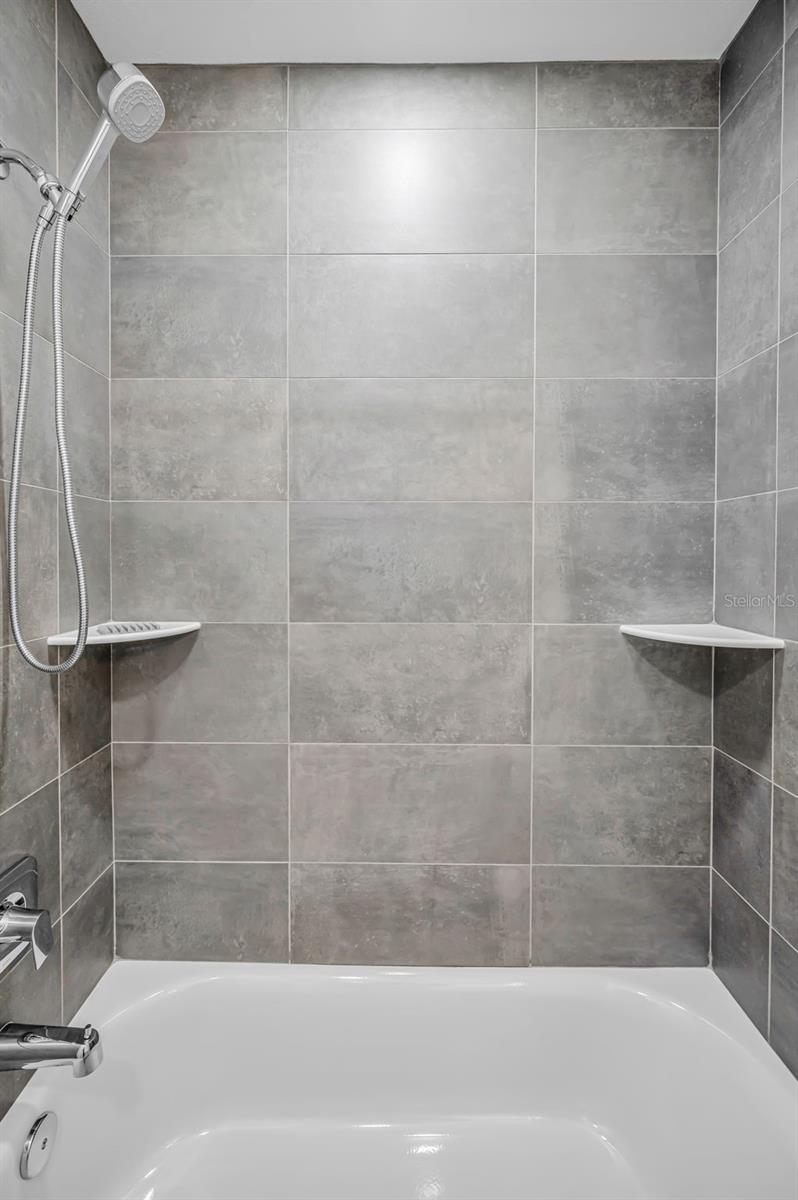 Third bathroom shower