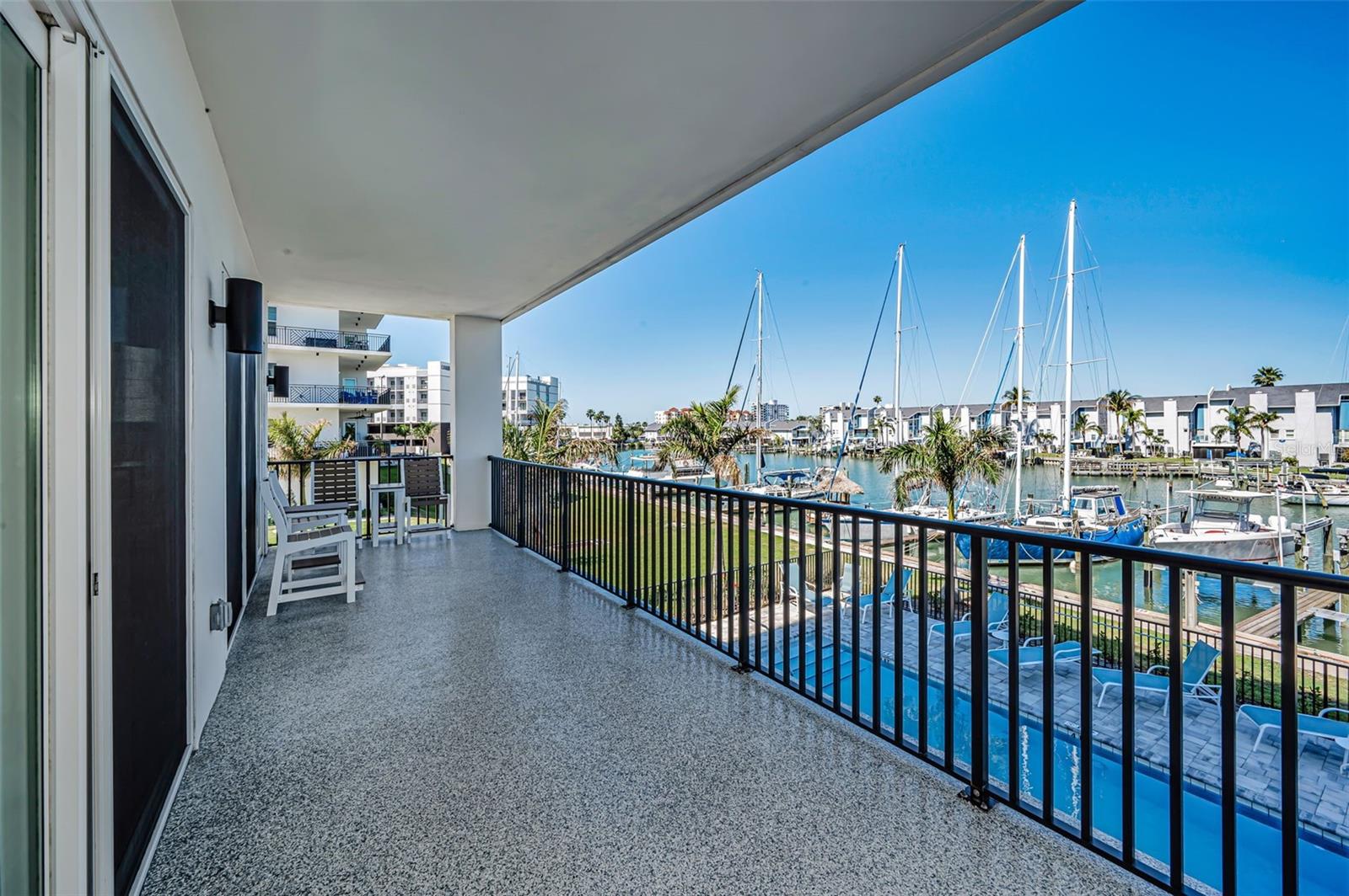 Step out onto your balcony off the Primary Suite