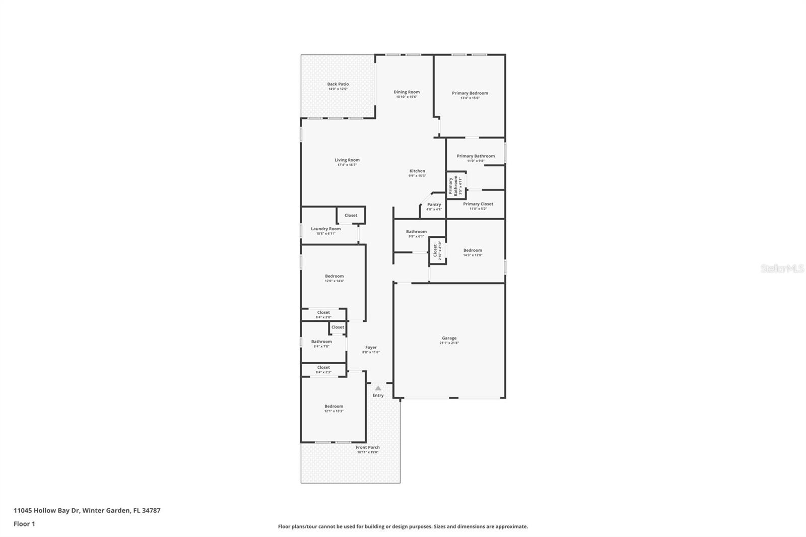 11045 HOLLOW BAY DR, WINTER GARDEN, FL, 34787