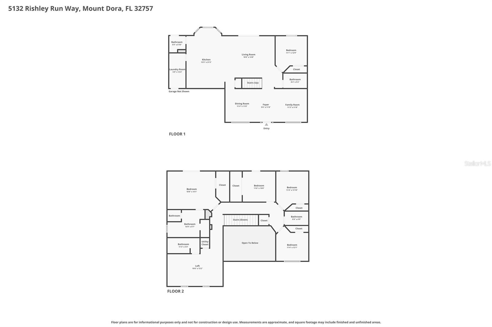 5132 RISHLEY RUN WAY, MOUNT DORA, FL, 32757