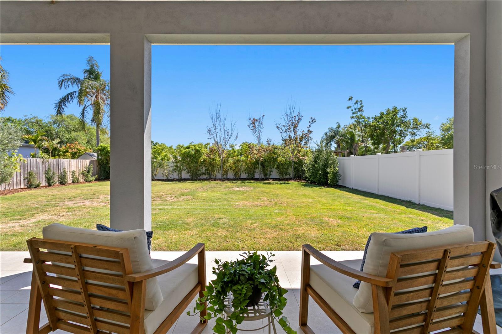 Relax on your oversized lanai; notice the oversized yard; room for a pool