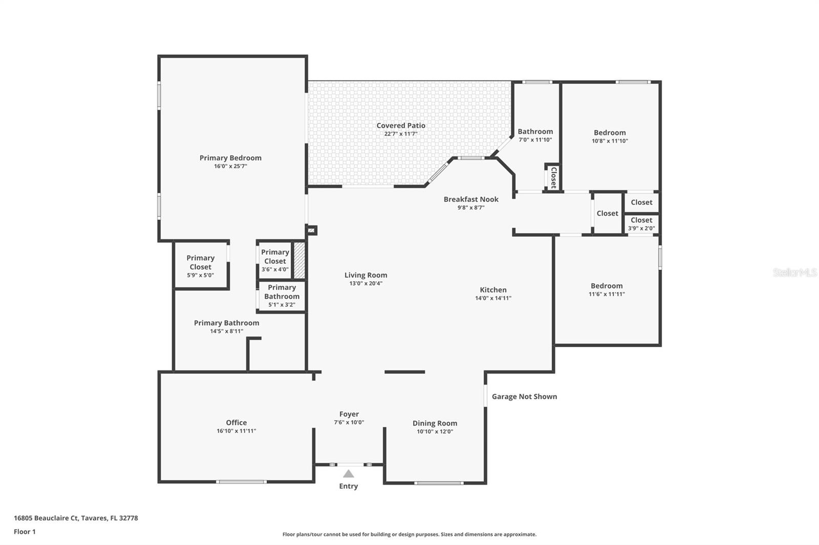 16805 BEAUCLAIRE CT, TAVARES, FL, 32778