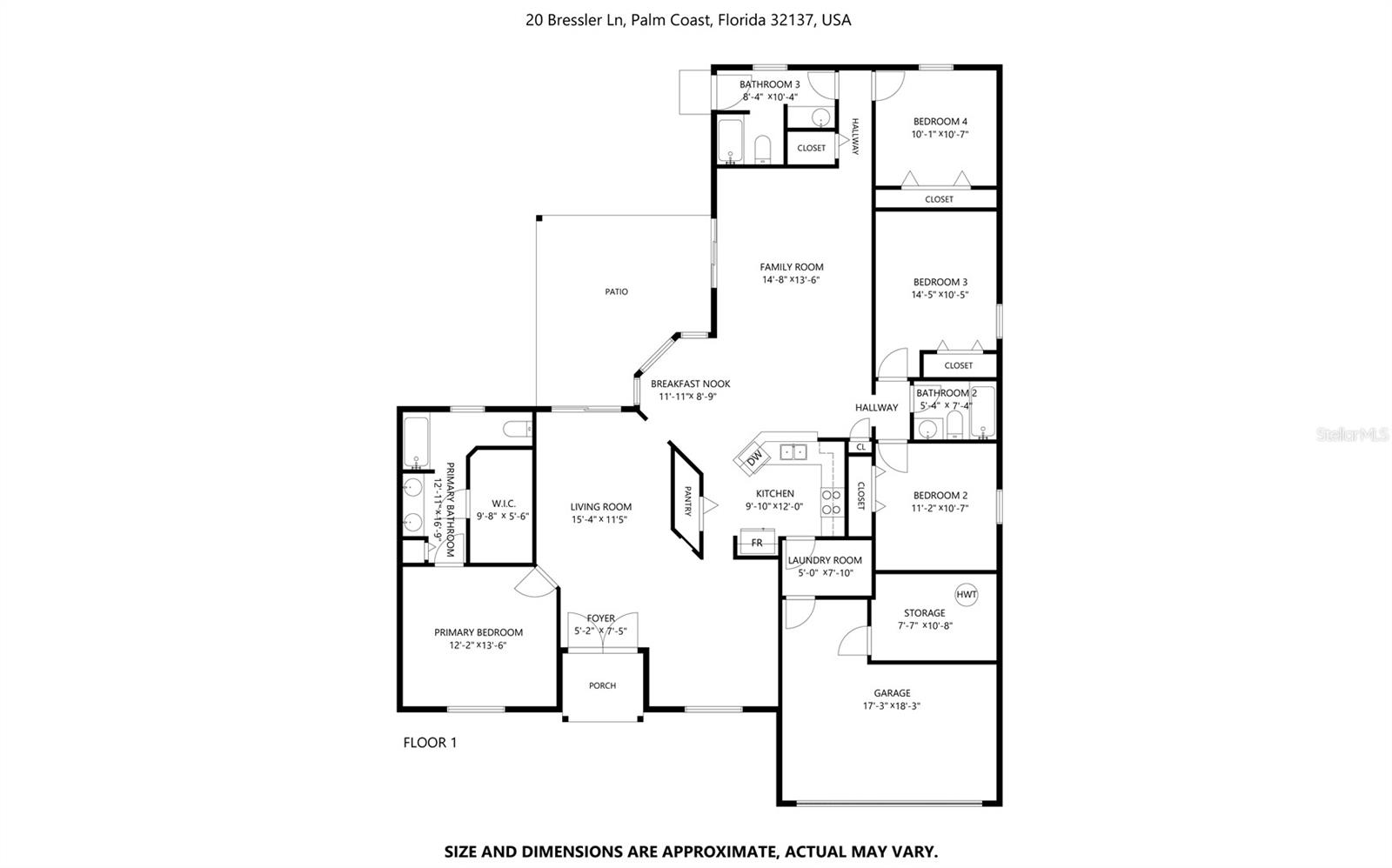 PALM COAST SEC 13 BRESSLER PRCL H BROOKSIDE PRCL P, PALM COAST, FL, 32137