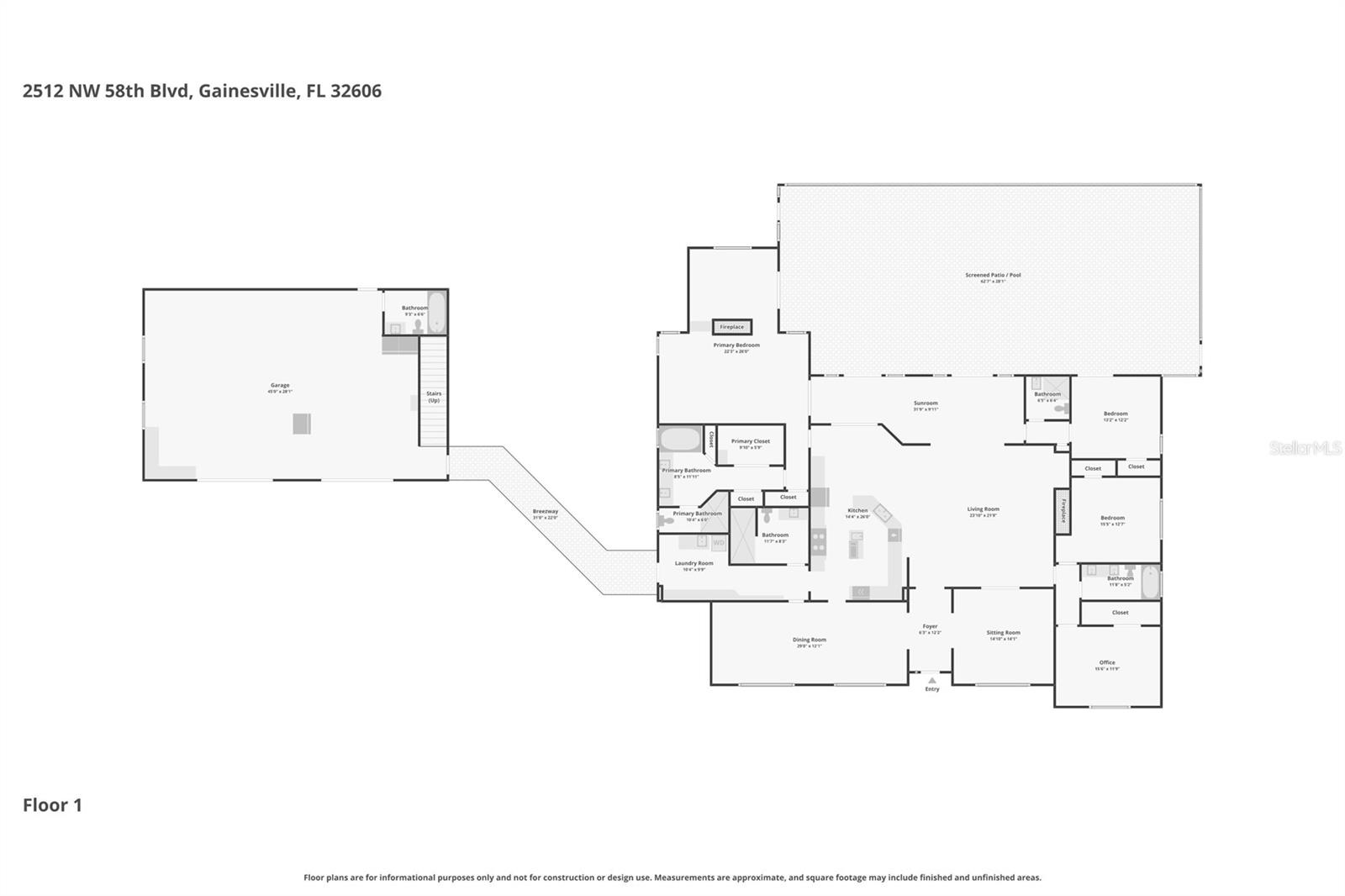 2512 NW 58TH BLVD, GAINESVILLE, FL, 32606