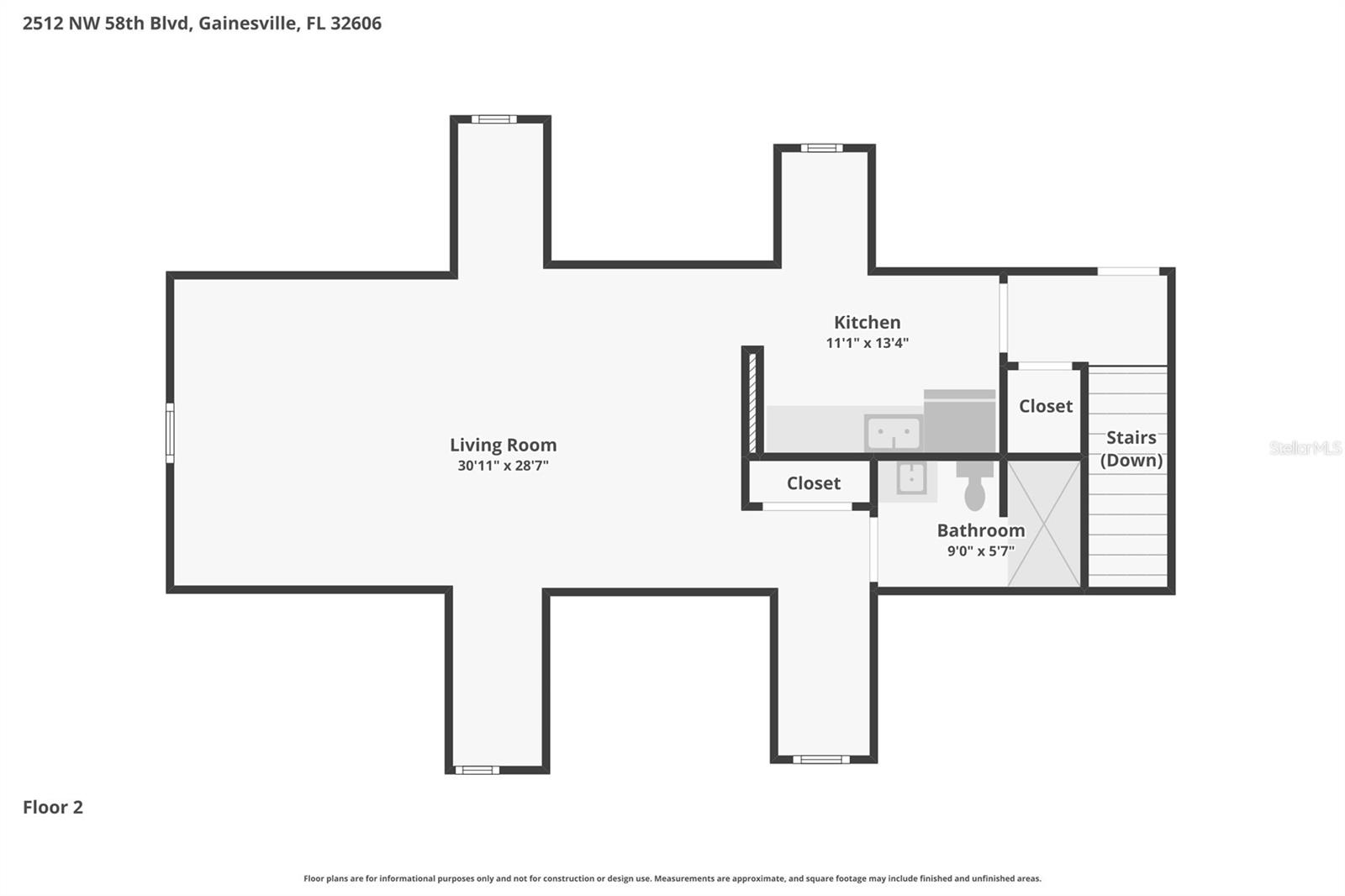 2512 NW 58TH BLVD, GAINESVILLE, FL, 32606