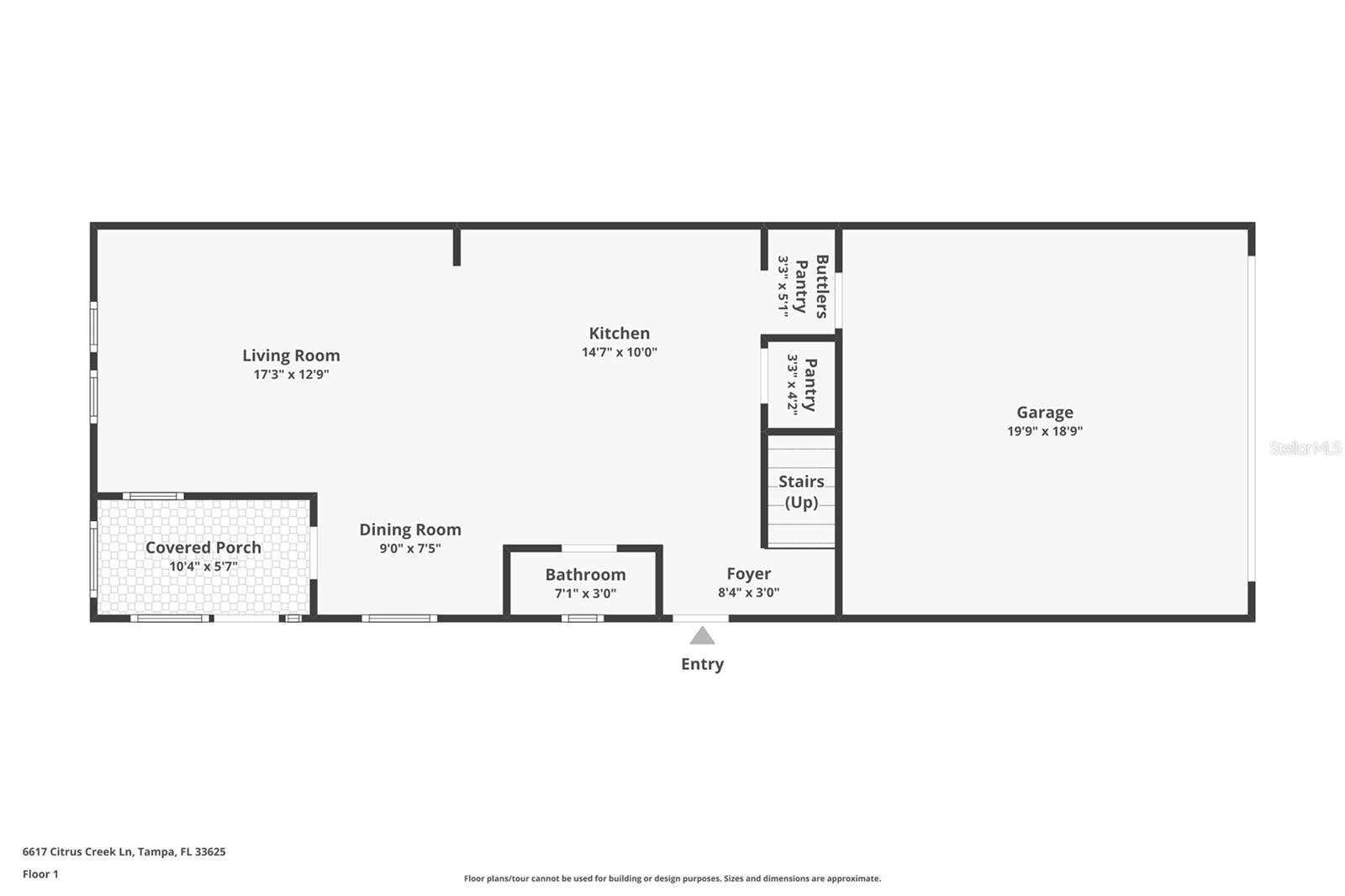6617 CITRUS CREEK LN, TAMPA, FL, 33625
