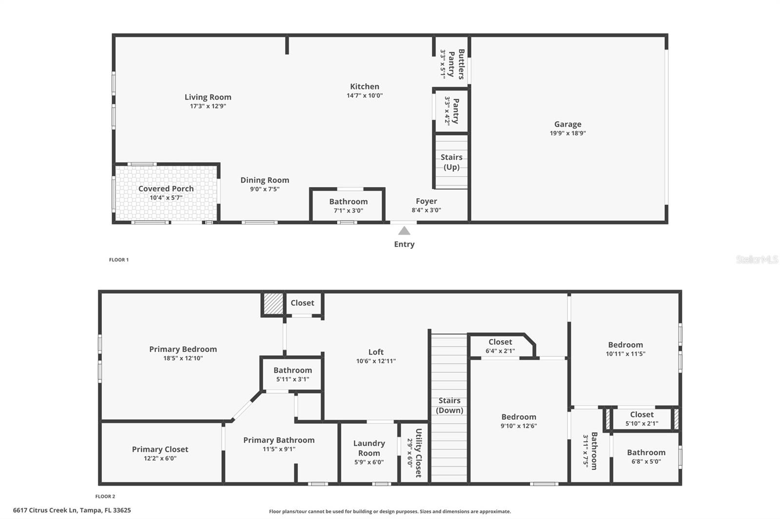 6617 CITRUS CREEK LN, TAMPA, FL, 33625