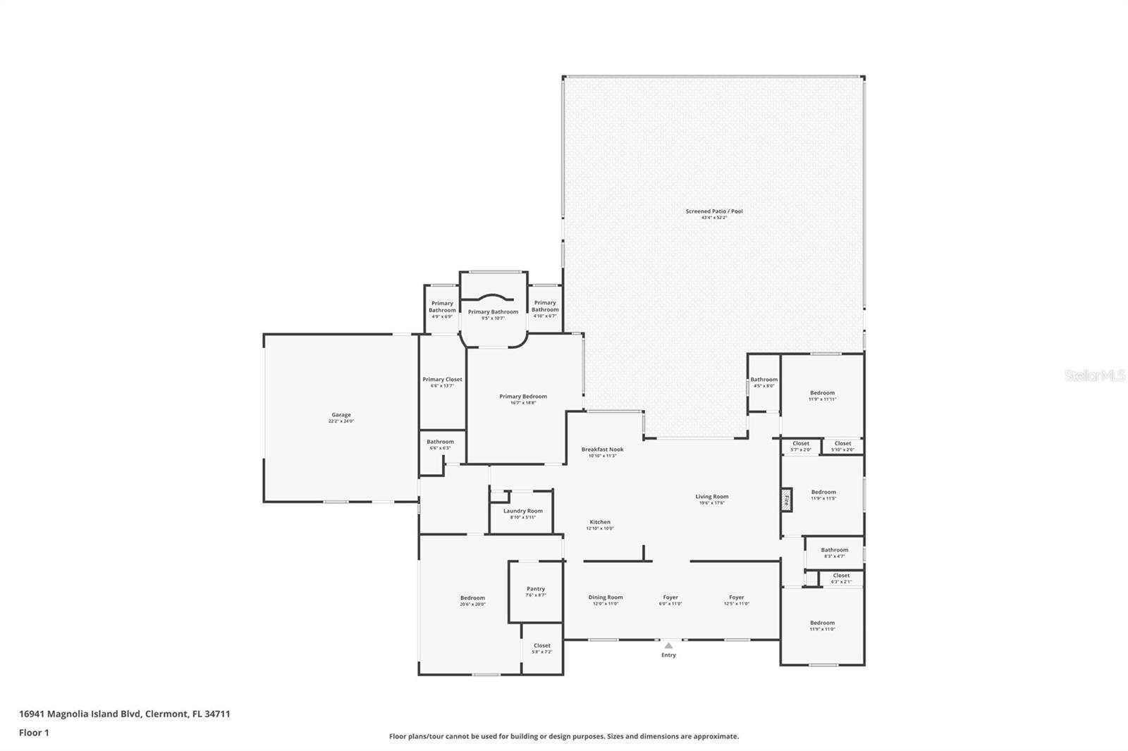 16941 MAGNOLIA ISLAND BLVD, CLERMONT, FL, 34711
