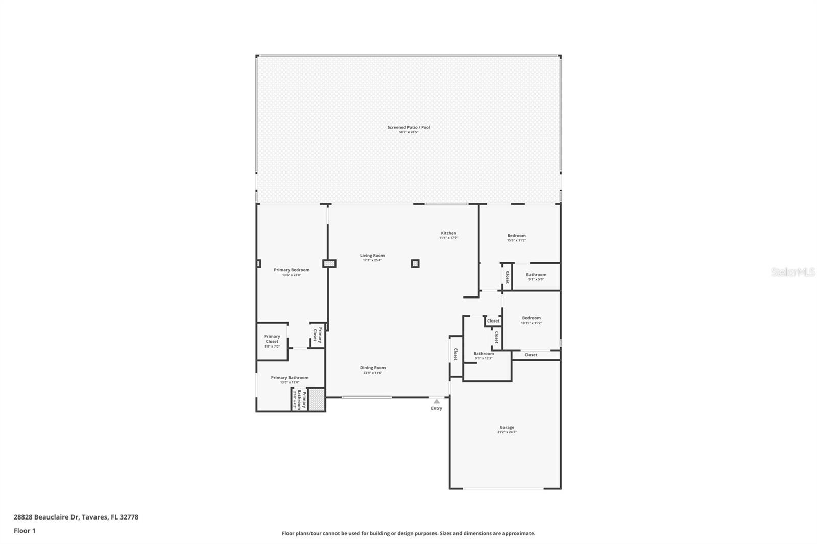 28828 BEAUCLAIRE DR, TAVARES, FL, 32778