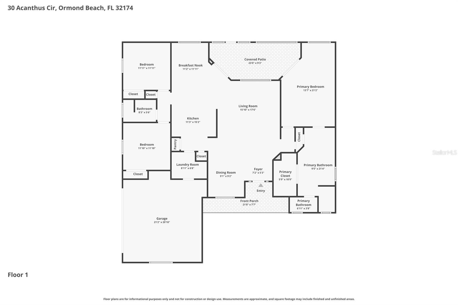 30 ACANTHUS CIR, ORMOND BEACH, FL, 32174