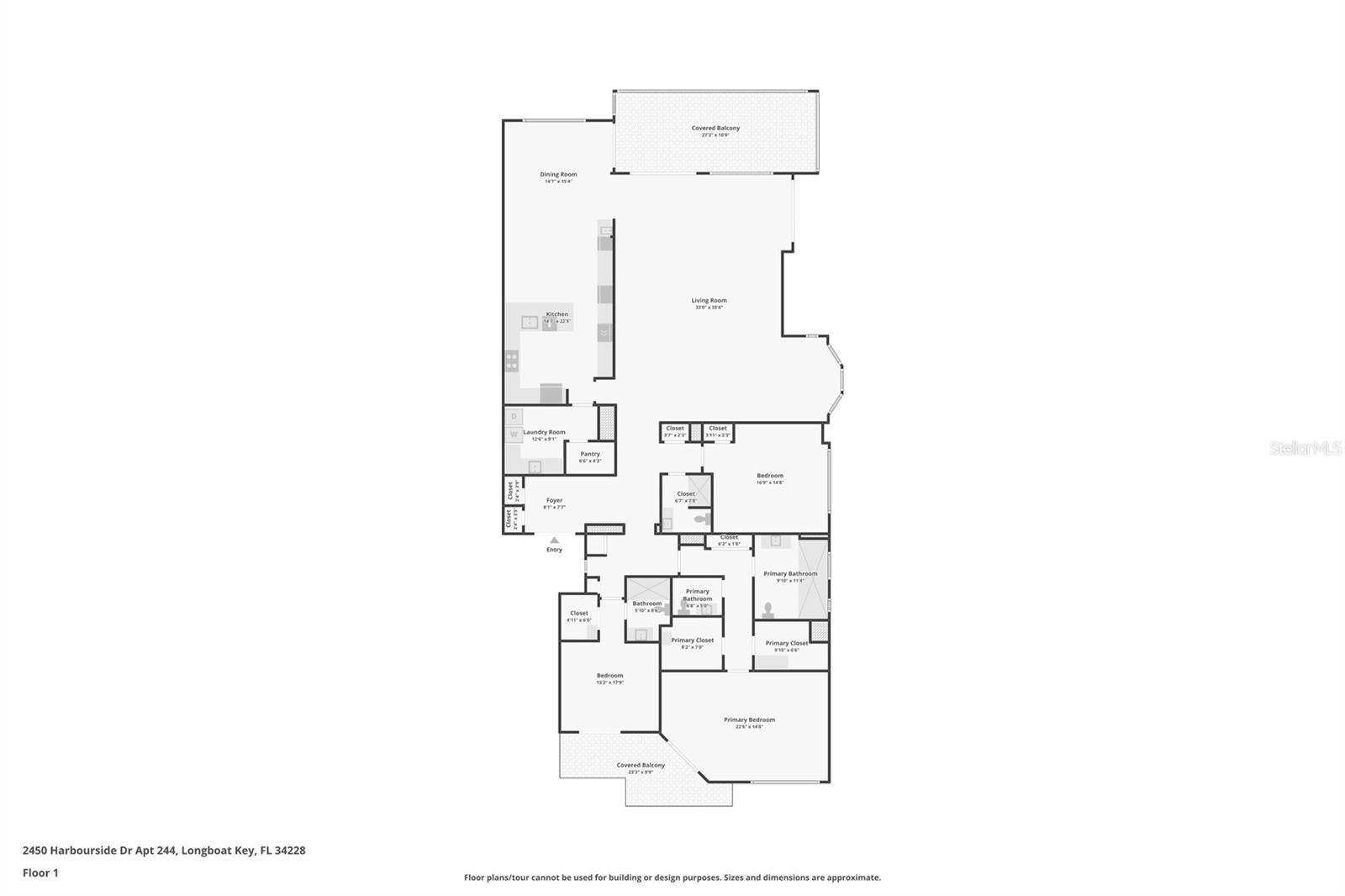 2450 HARBOURSIDE DR #244, LONGBOAT KEY, FL, 34228