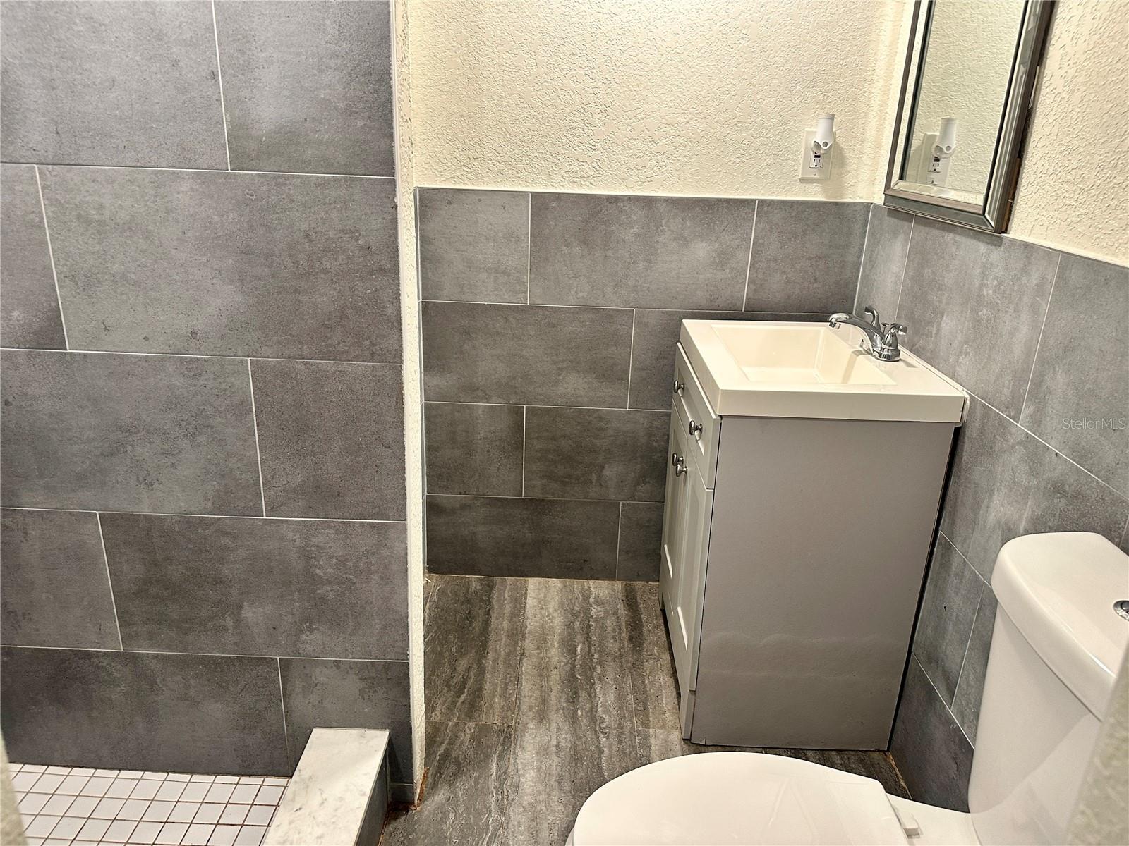 Primary Bathroom, plumbing issue needs addressed