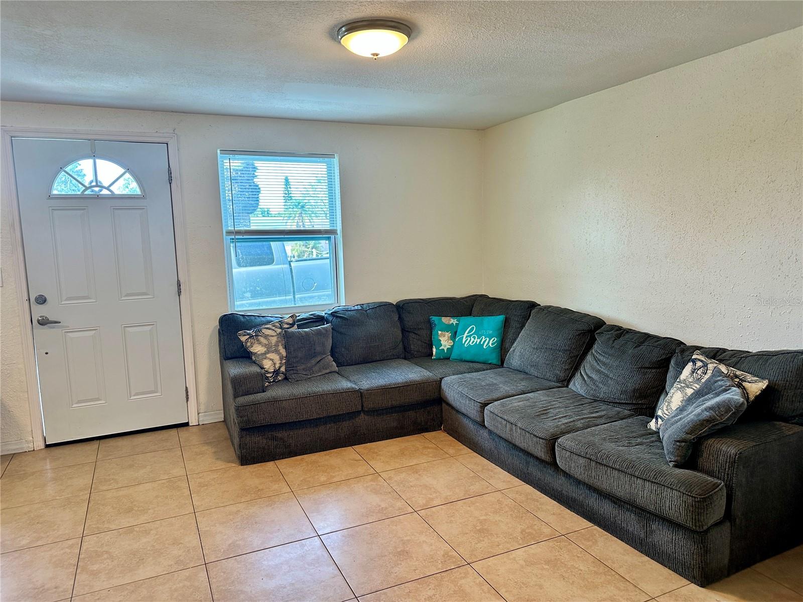 Front entry living area