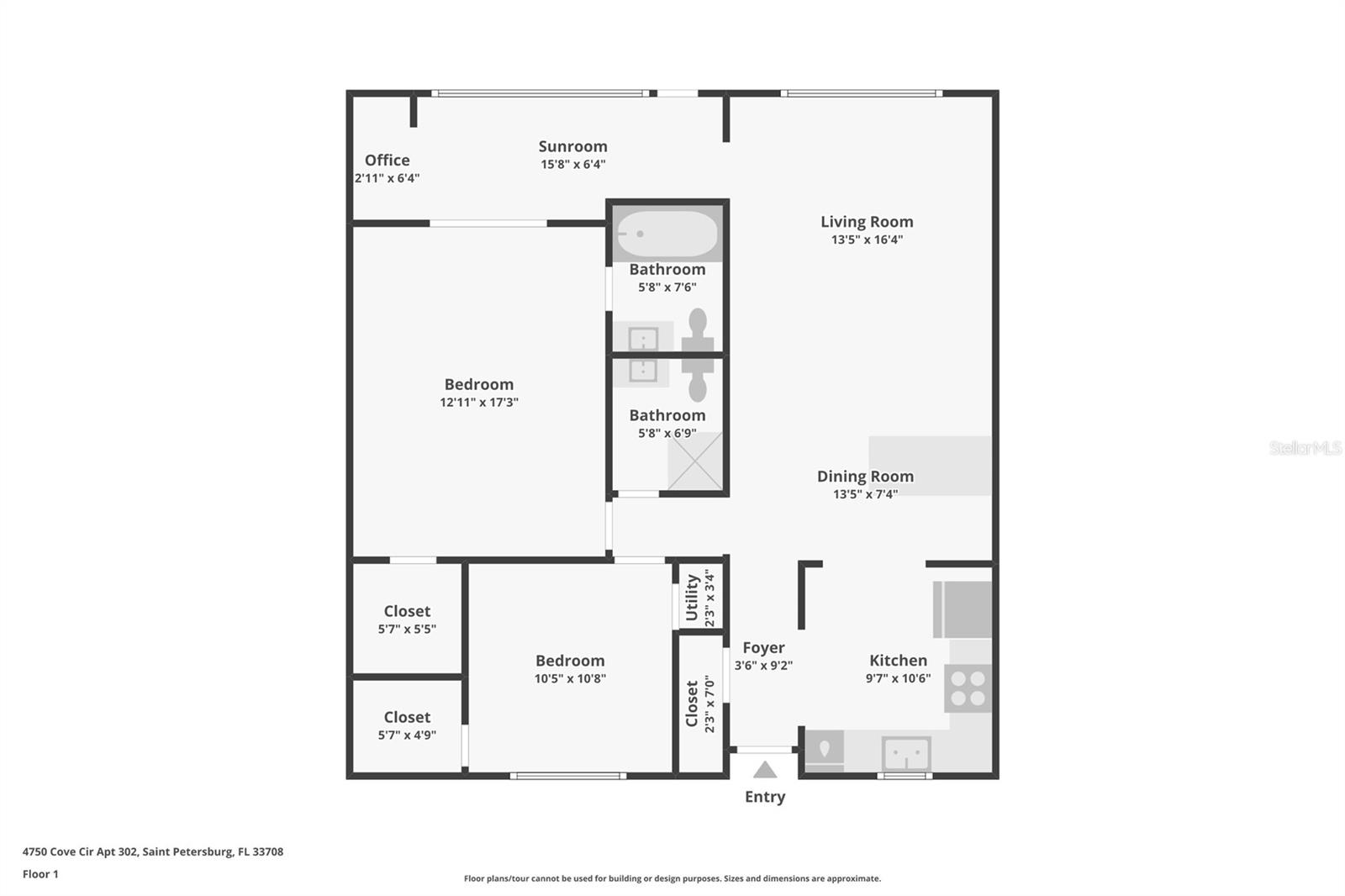 4750 COVE CIR #107, ST PETERSBURG, FL, 33708