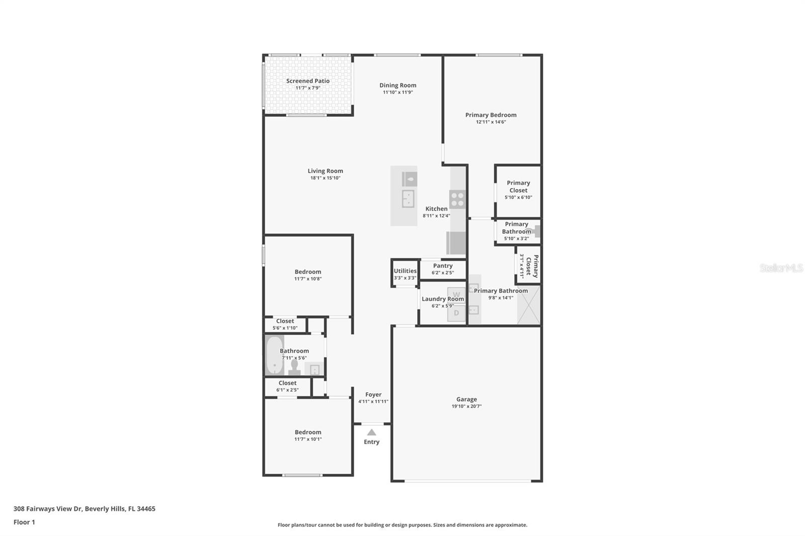 308 W FAIRWAYS VIEW DR, BEVERLY HILLS, FL, 34465