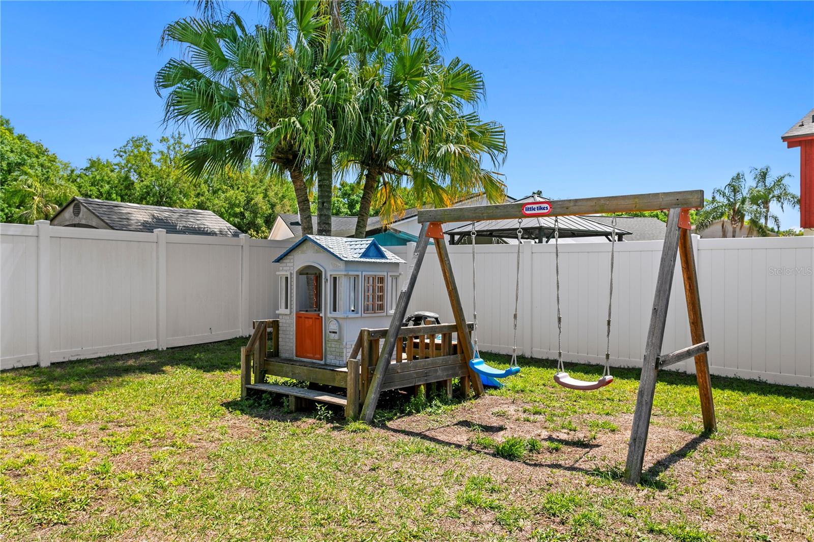 Plenty of room to run and play