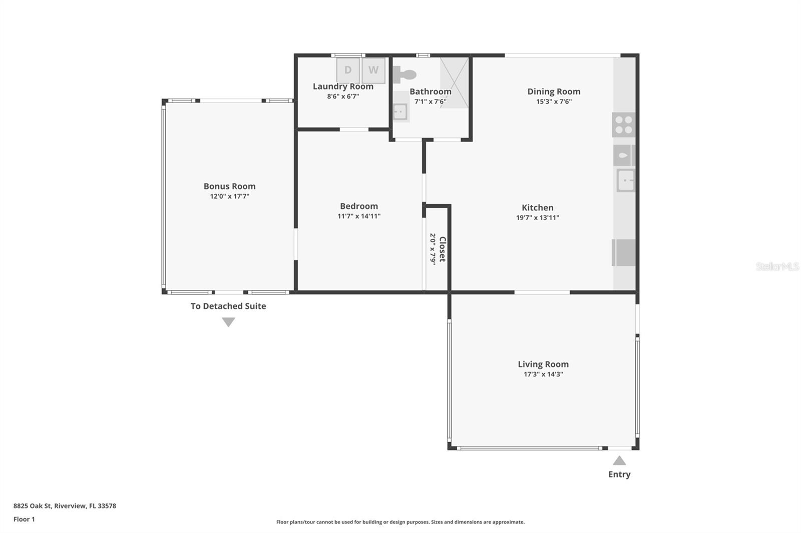 8825 OAK ST, RIVERVIEW, FL, 33578