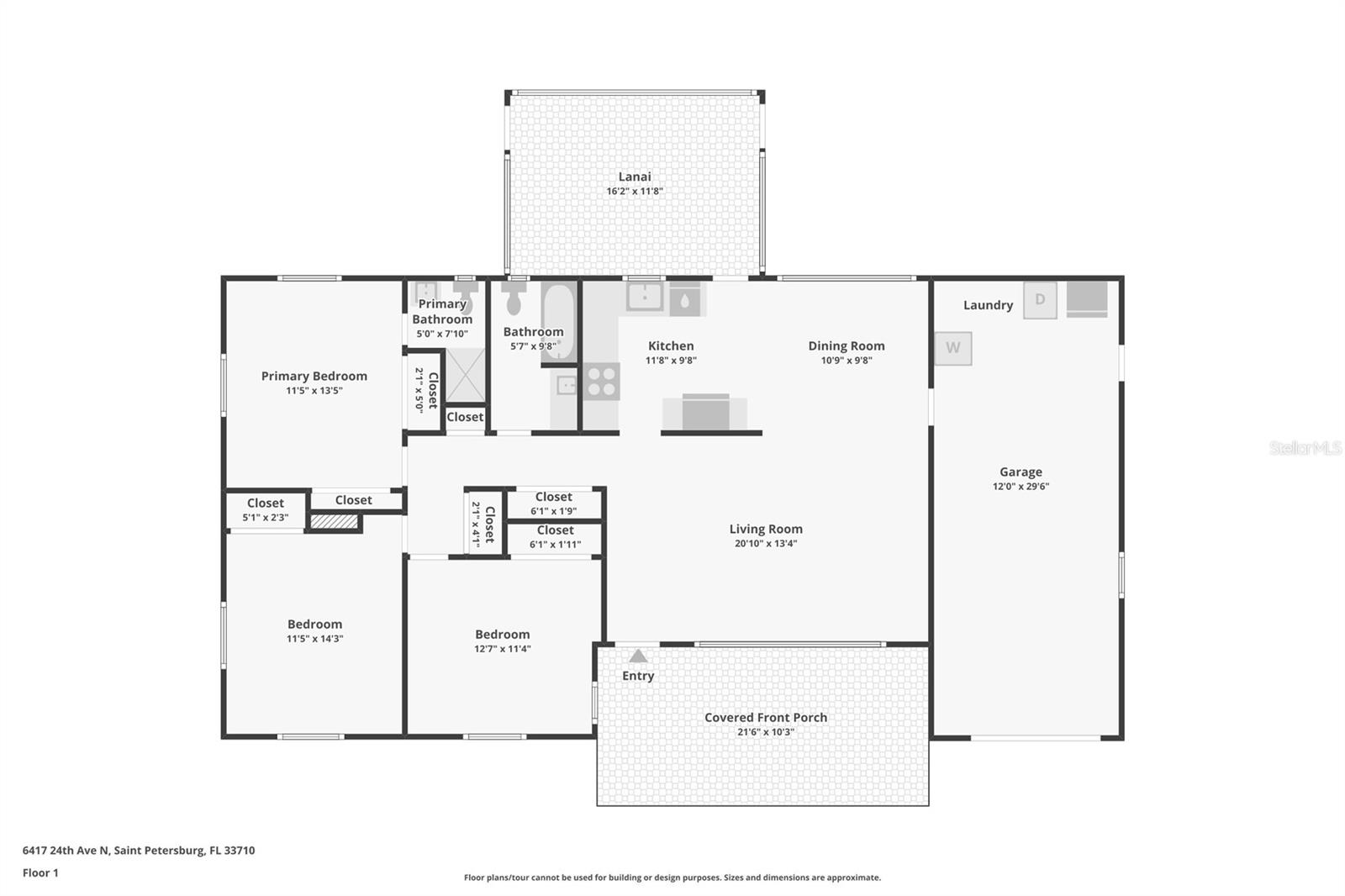 6417 24TH AVE N, ST PETERSBURG, FL, 33710