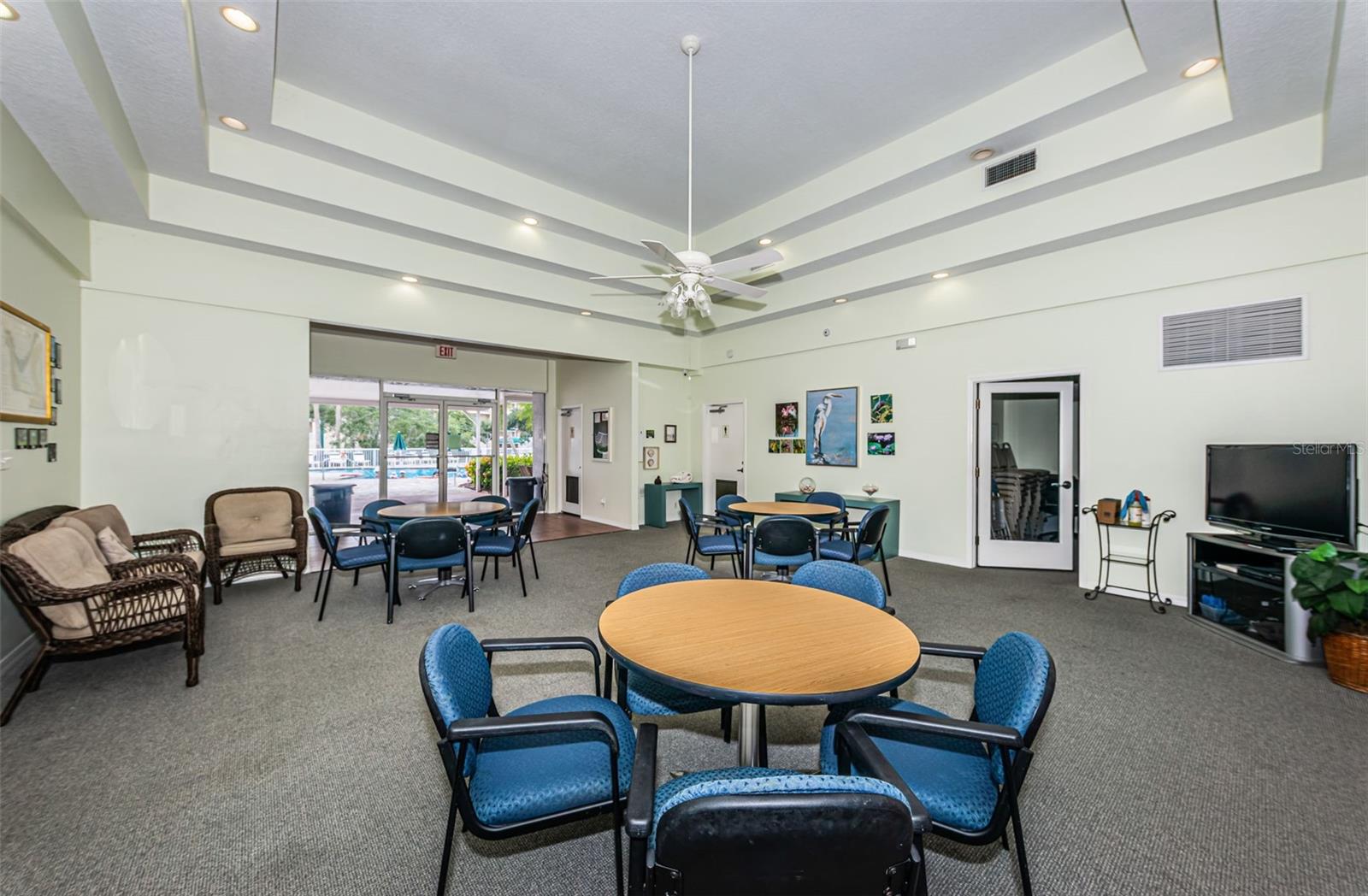 Community clubhouse area