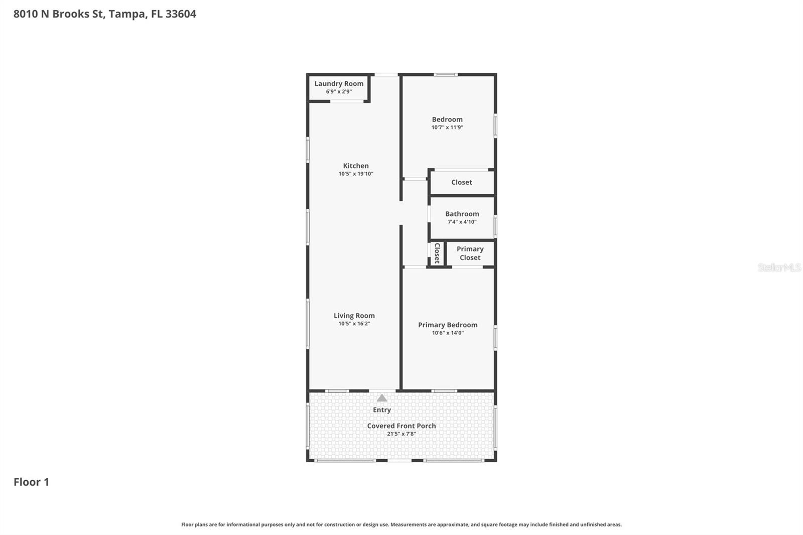 8010 N BROOKS ST, TAMPA, FL, 33604