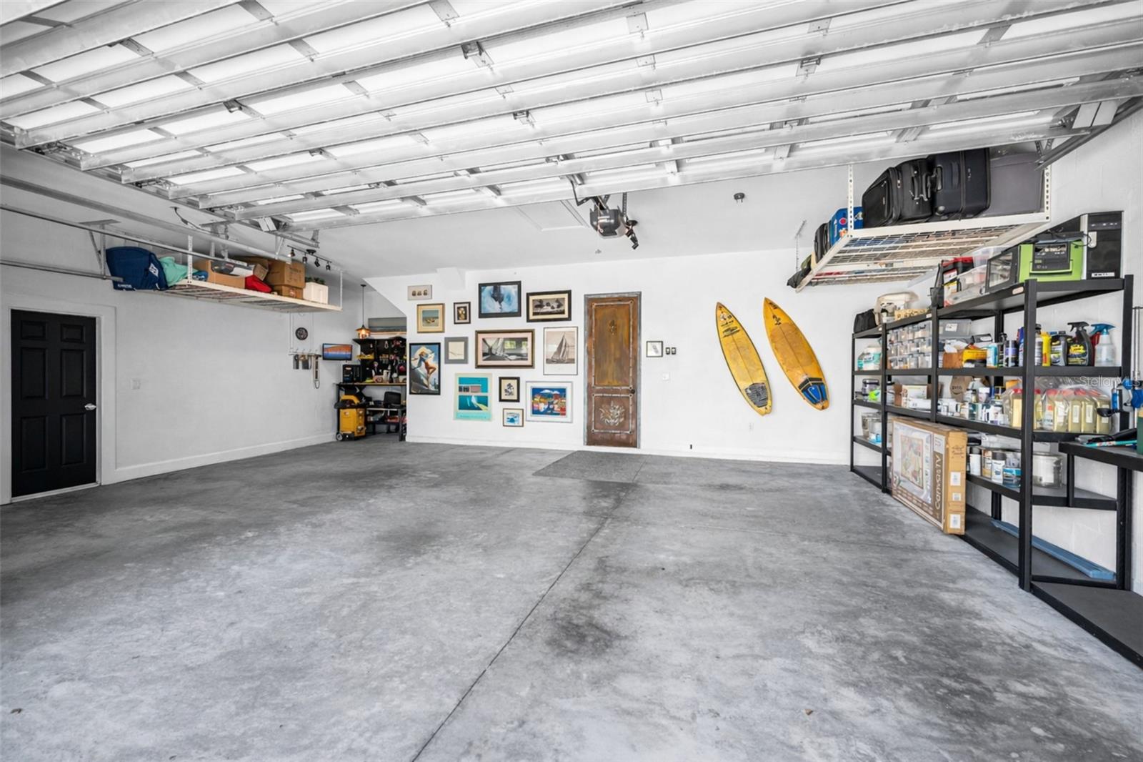 Oversized Three Car Garage