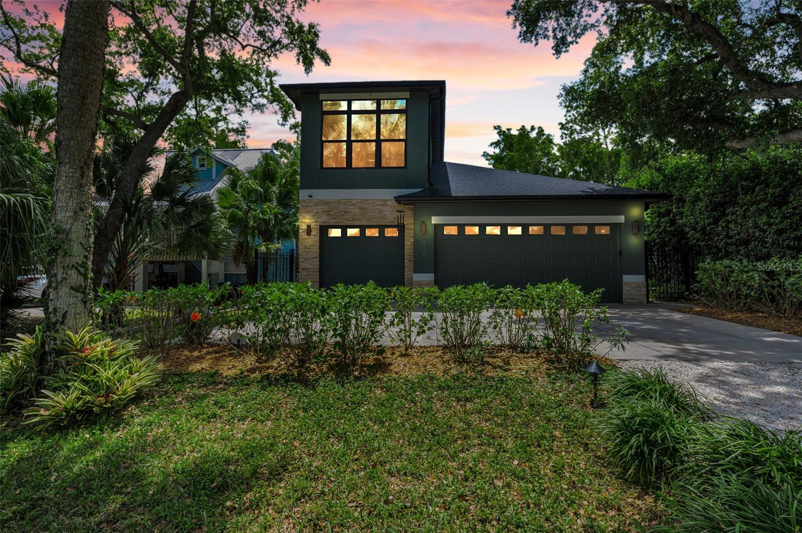 Night Front Exterior